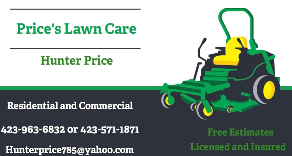 Price's Lawn Care Logo