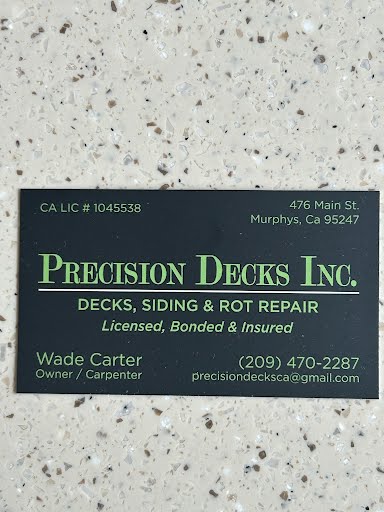 Precision Decks, Inc. Logo