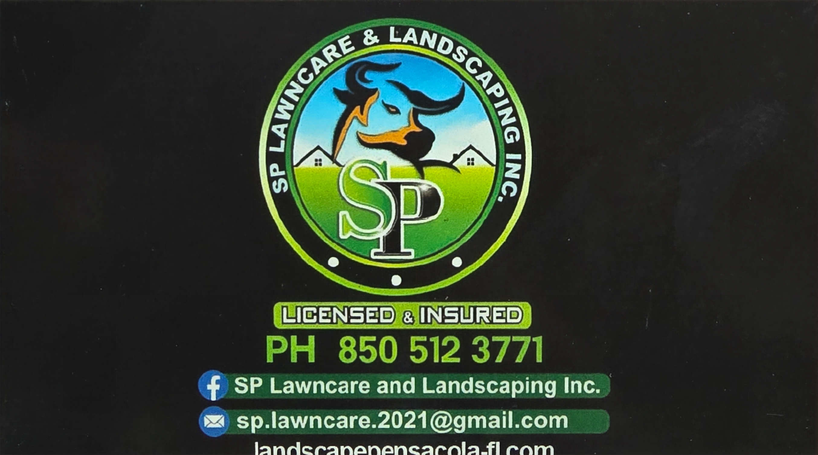 SP Lawncare & landscaping Logo