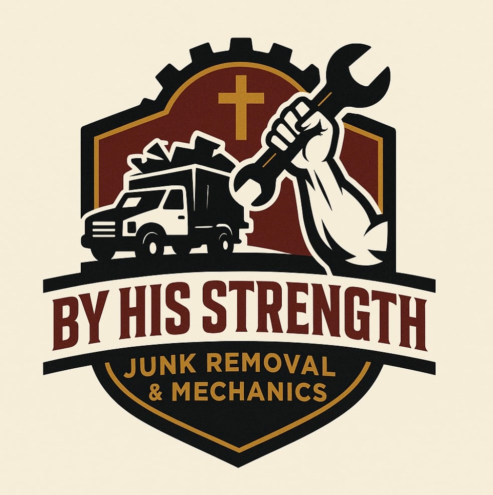 By His Strength Junk Removal & Mechanics LLC Logo