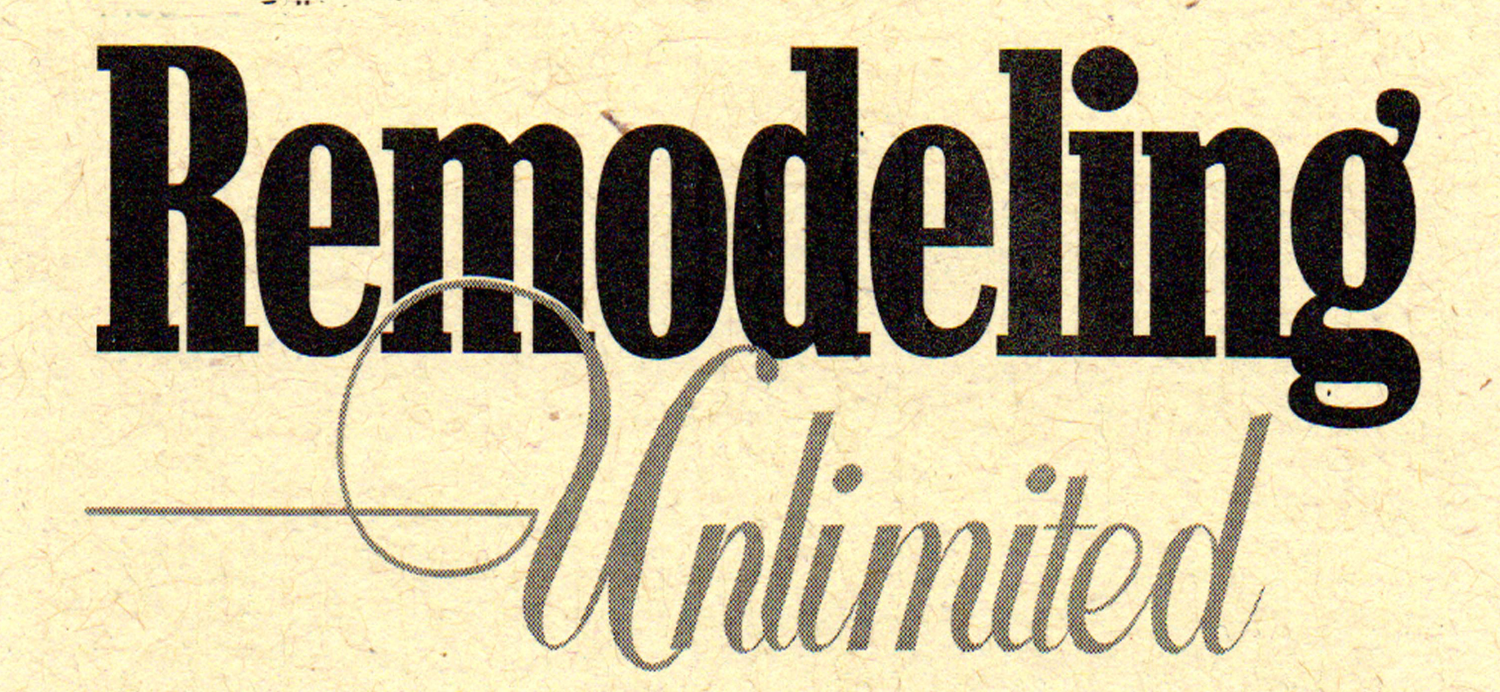 Remodeling Unlimited Logo