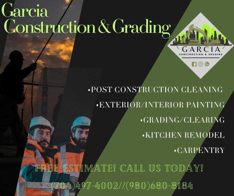 Garcia Construction & Grading Logo