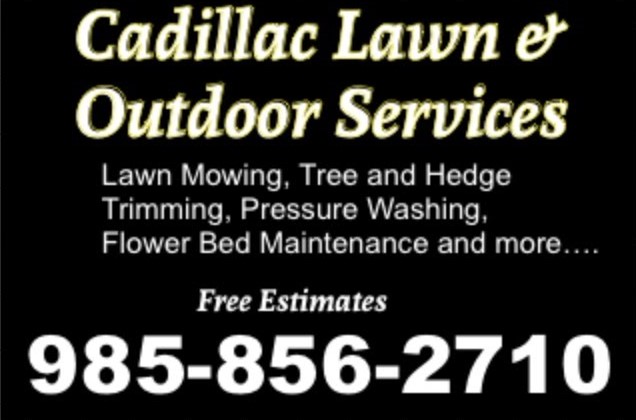 Cadillac Lawn and Outside Services Logo