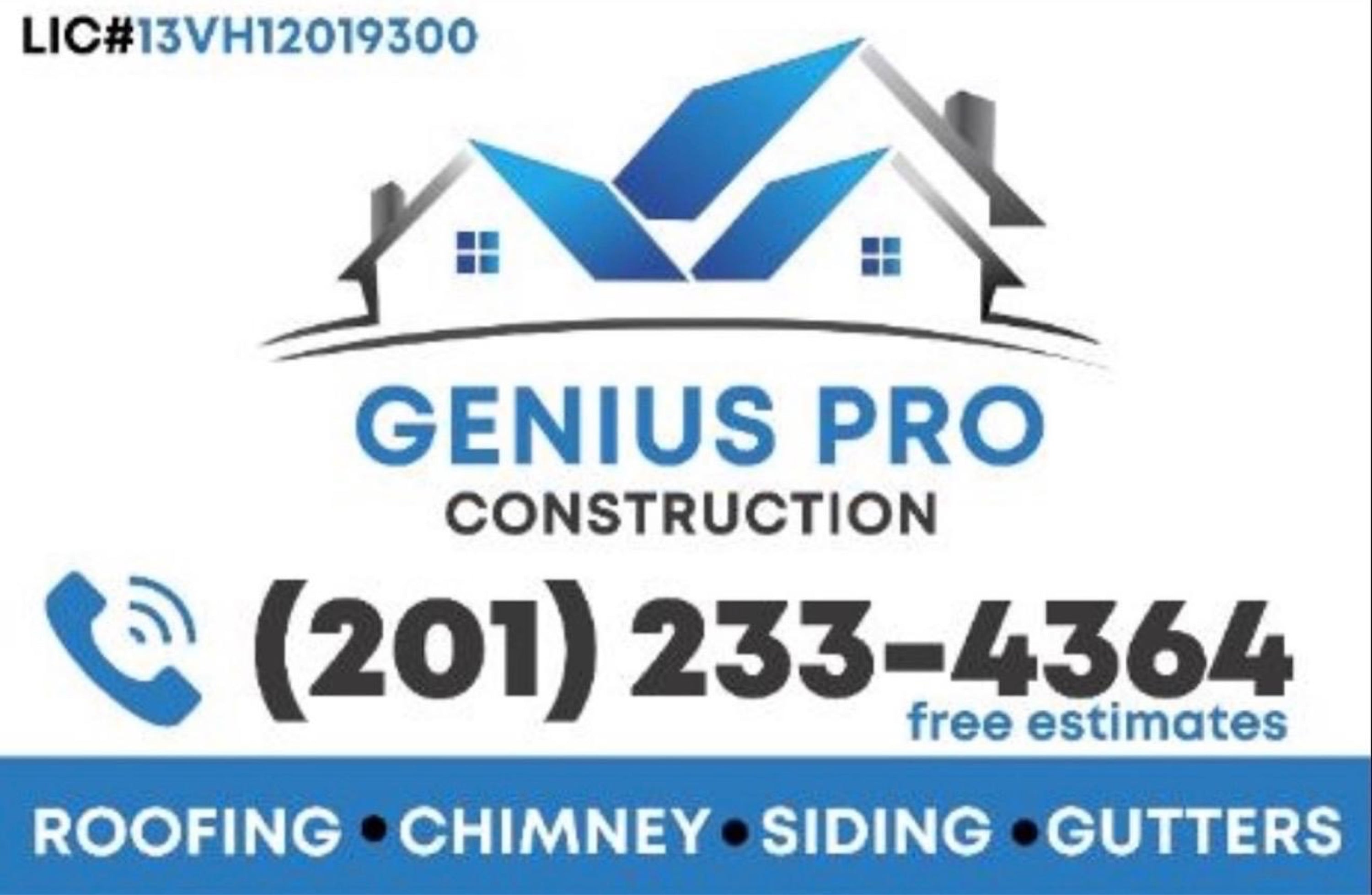 Genius Pro Construction Logo