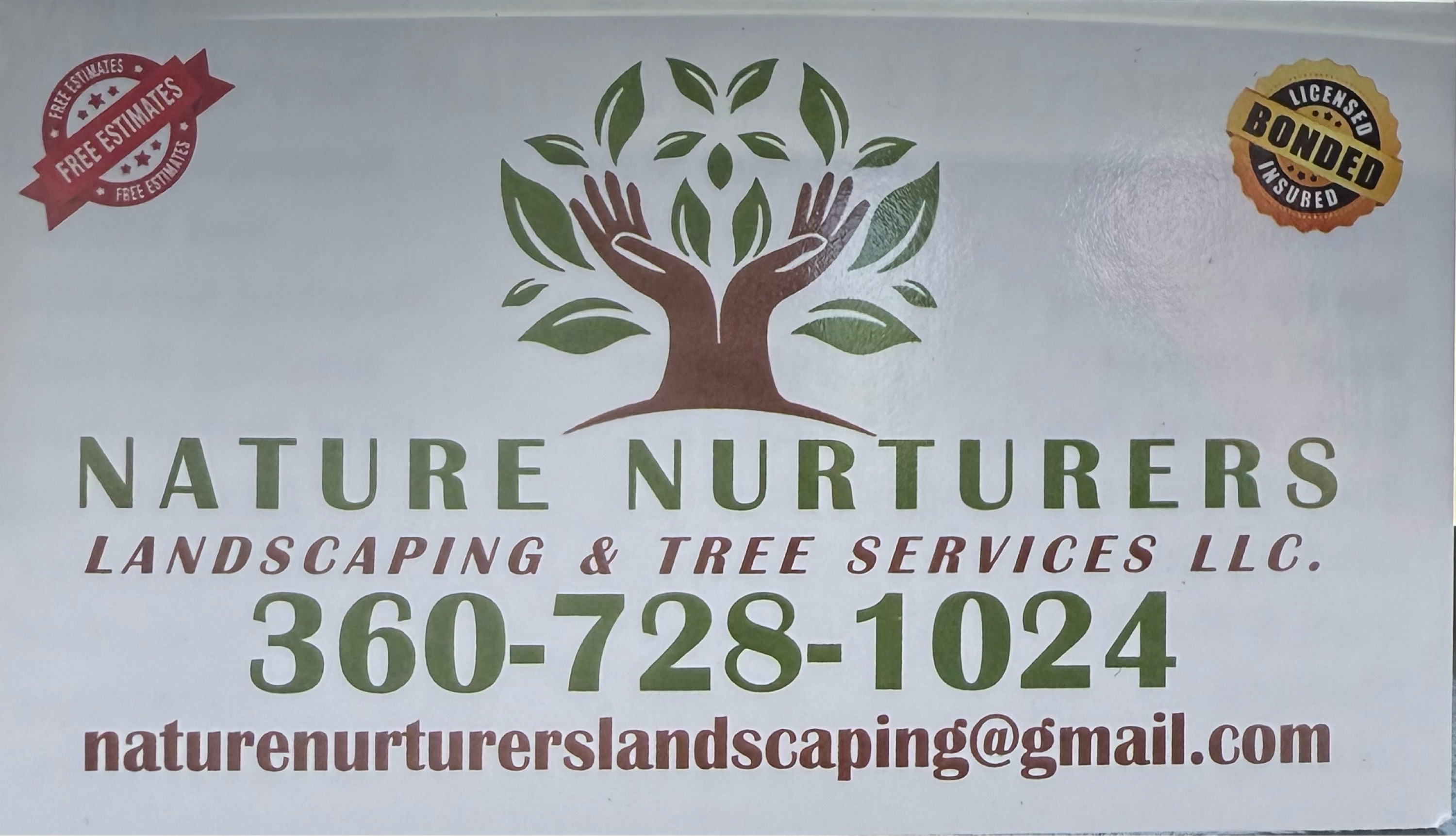 NATURE NURTURERS LANDSCAPING & TREE SERVICE, LLC Logo