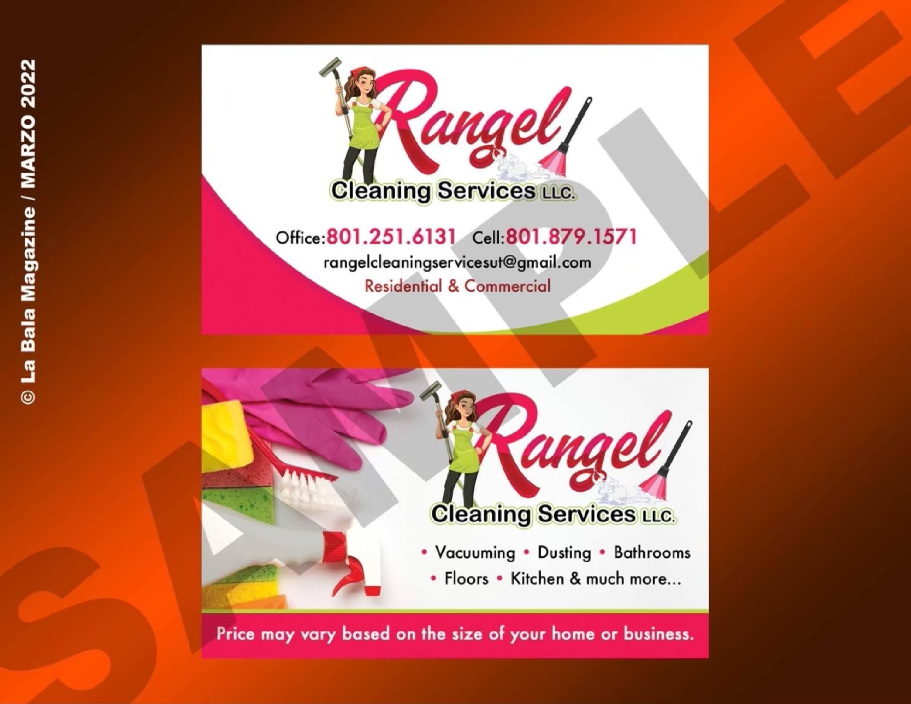 Rangel Cleaning Services Logo
