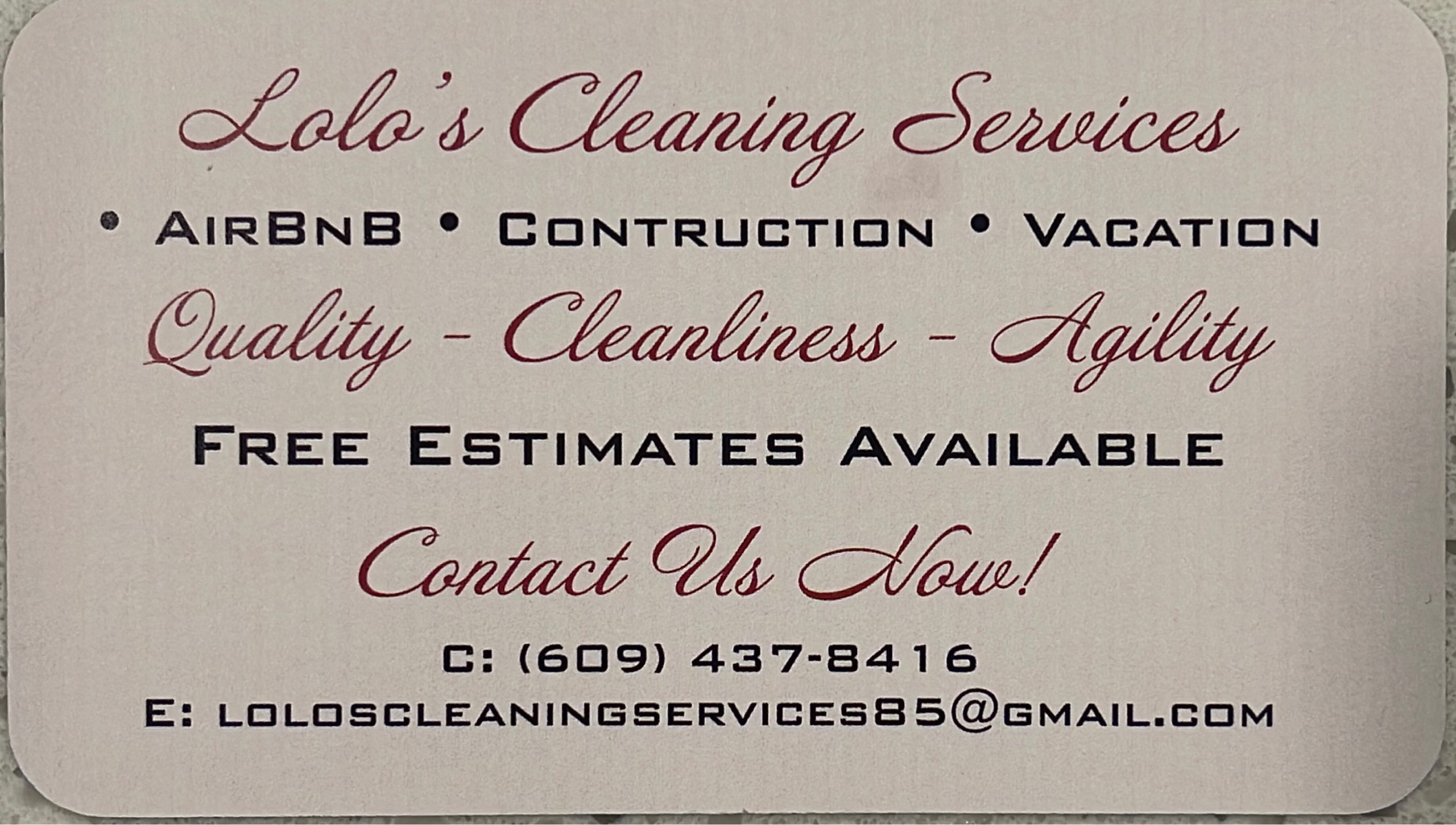 Lolo Cleaning Service, LLC Logo