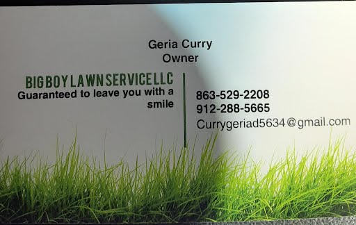 Big Boy Lawn Service Logo