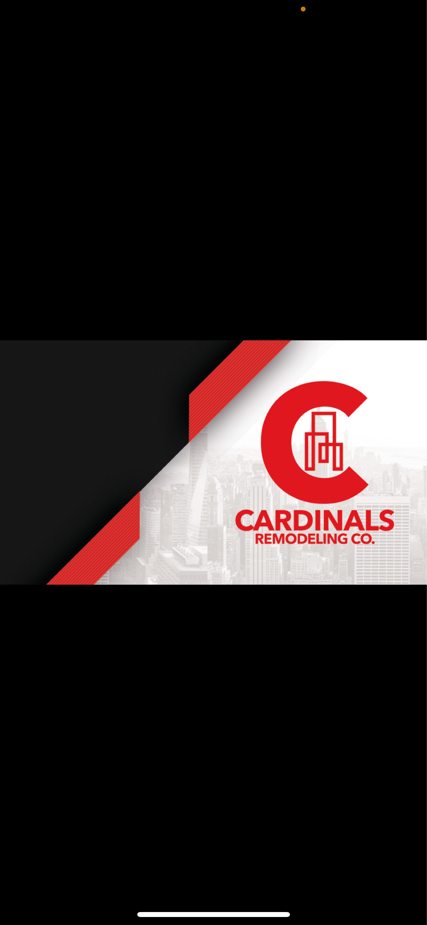 Cardinal's Remodeling Company Logo