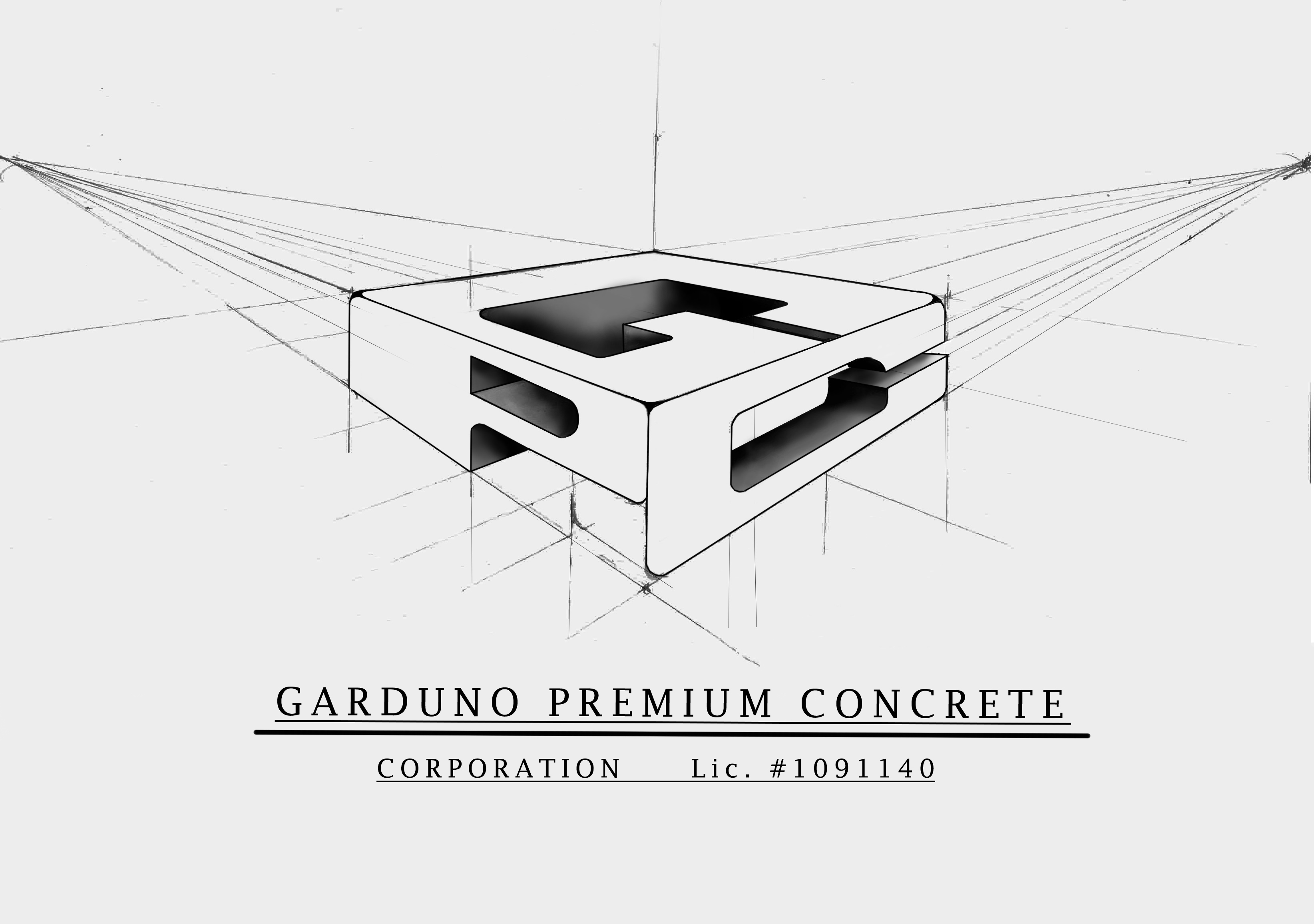 Garduno Premium Concrete Logo