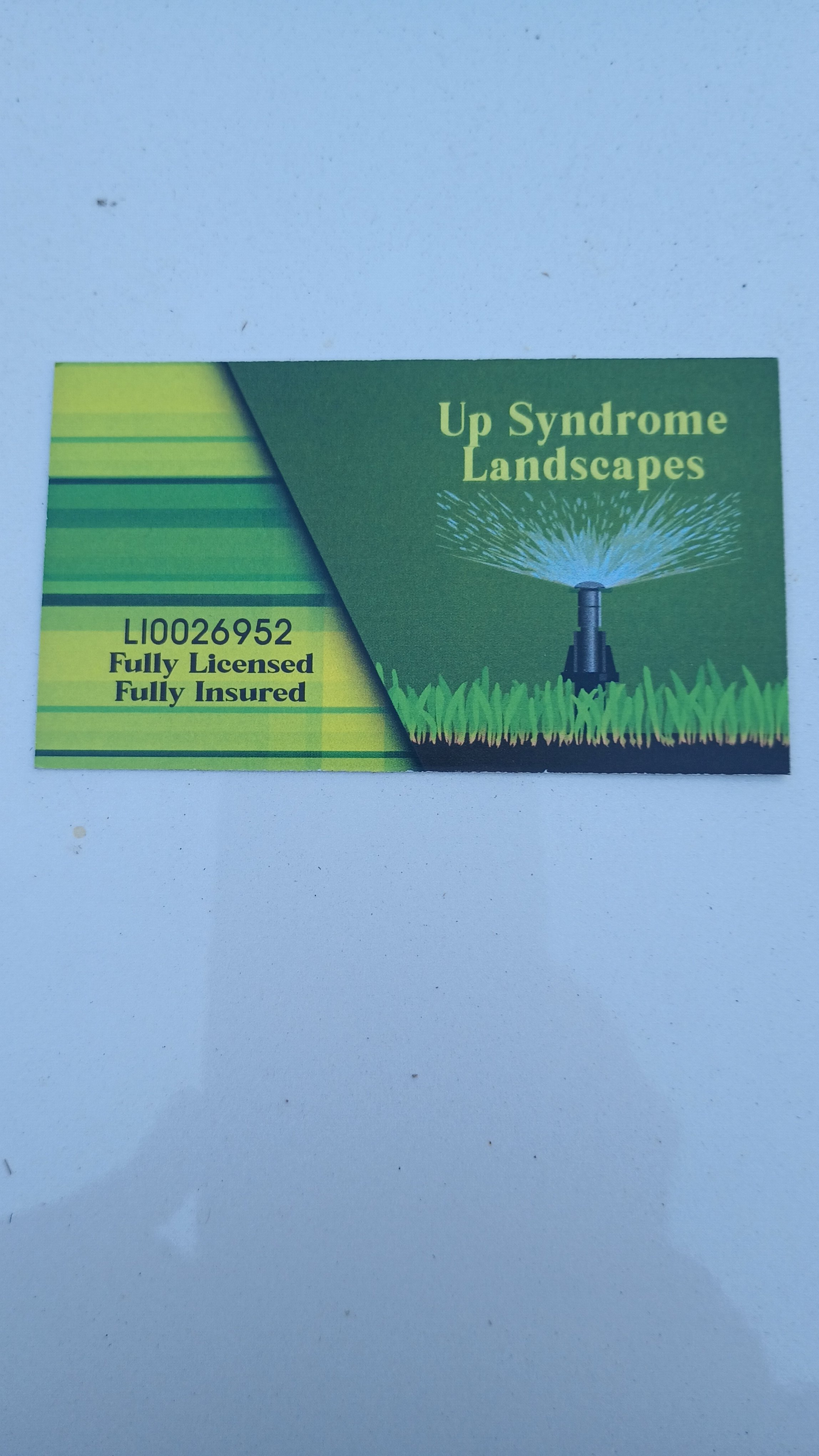 Up Syndrome Irrigation Systems Logo