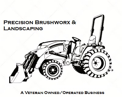 Precision Brushworx & Landscaping Logo