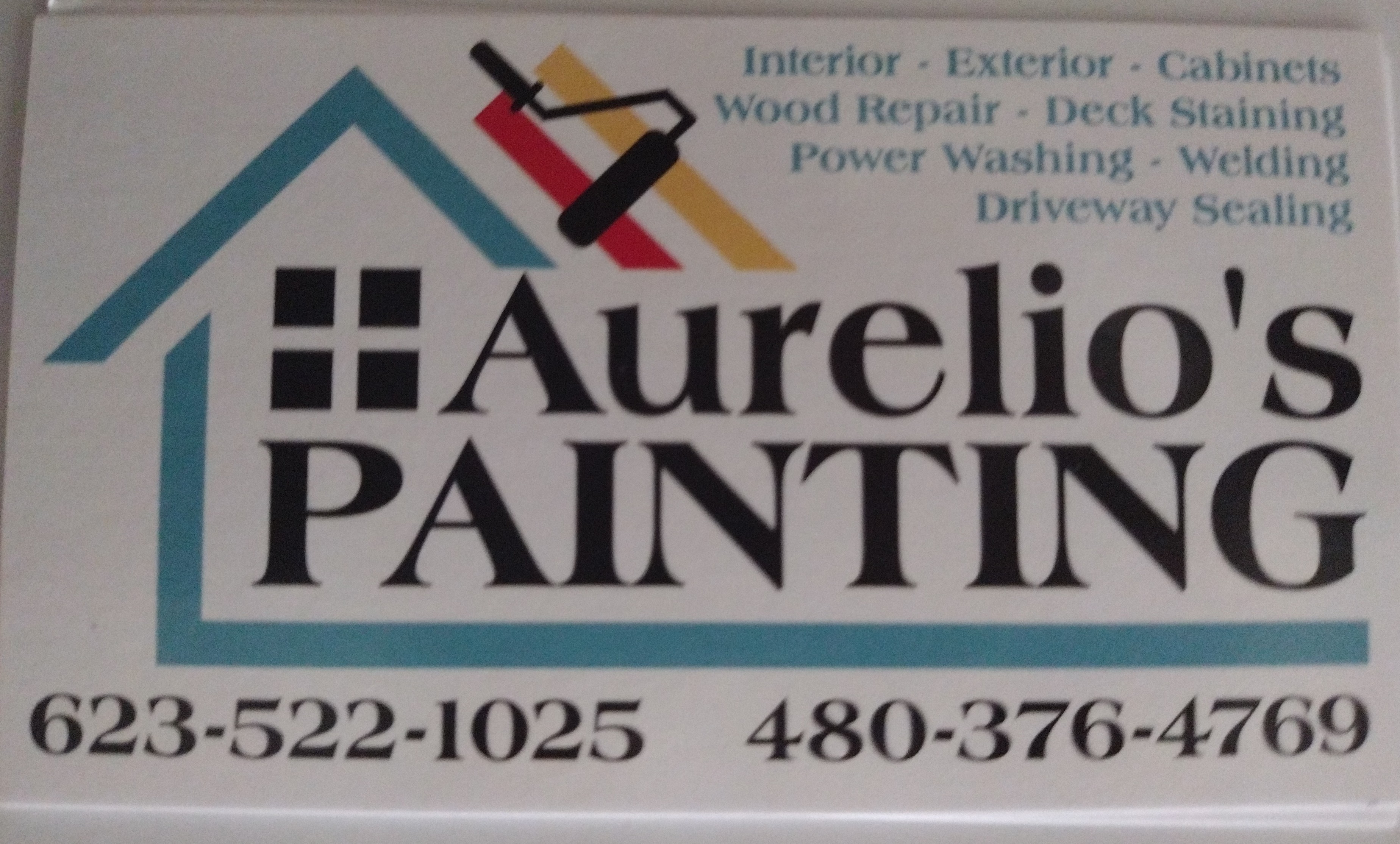 Aurelio's Painting Logo