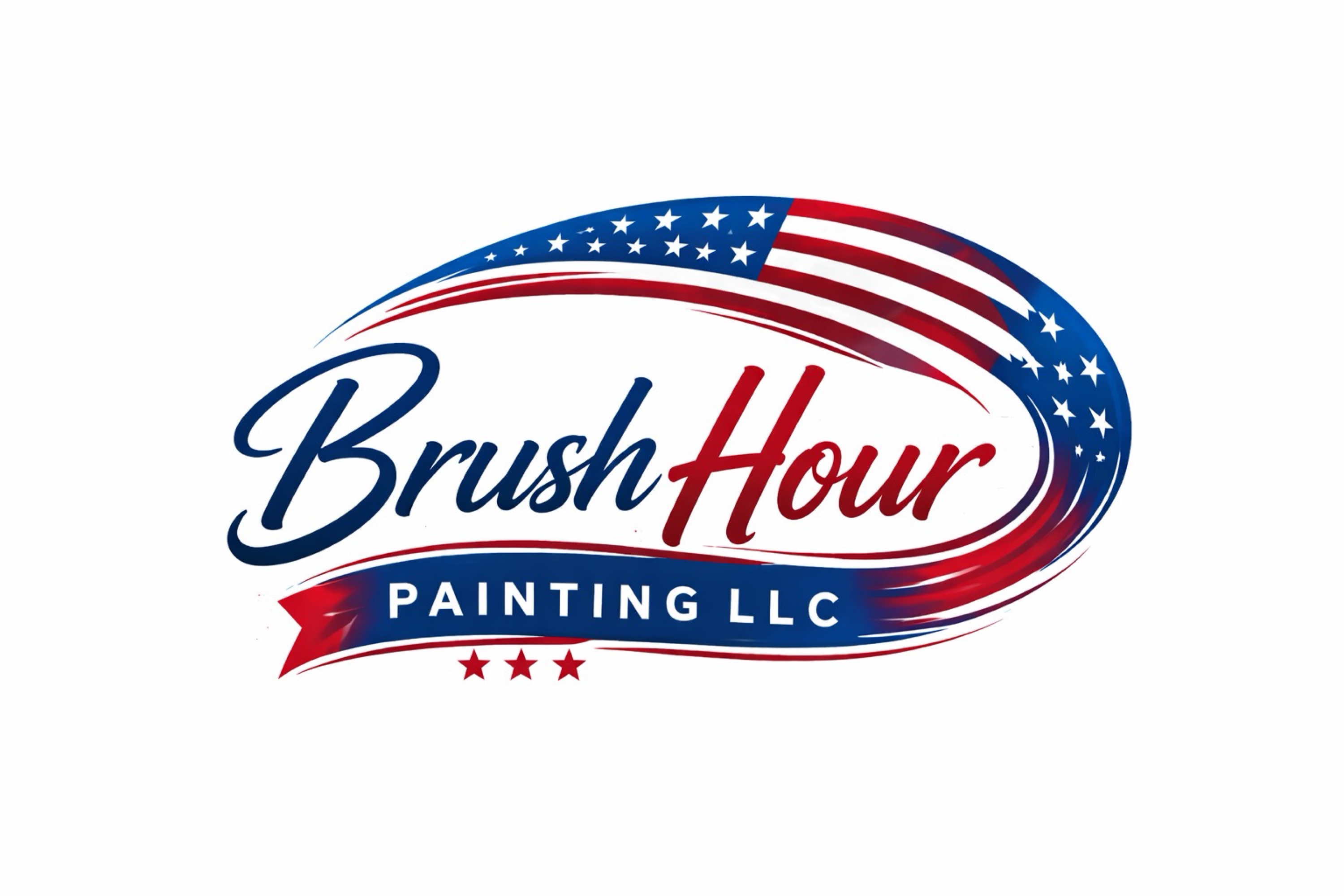 Brush Hour Painting Logo