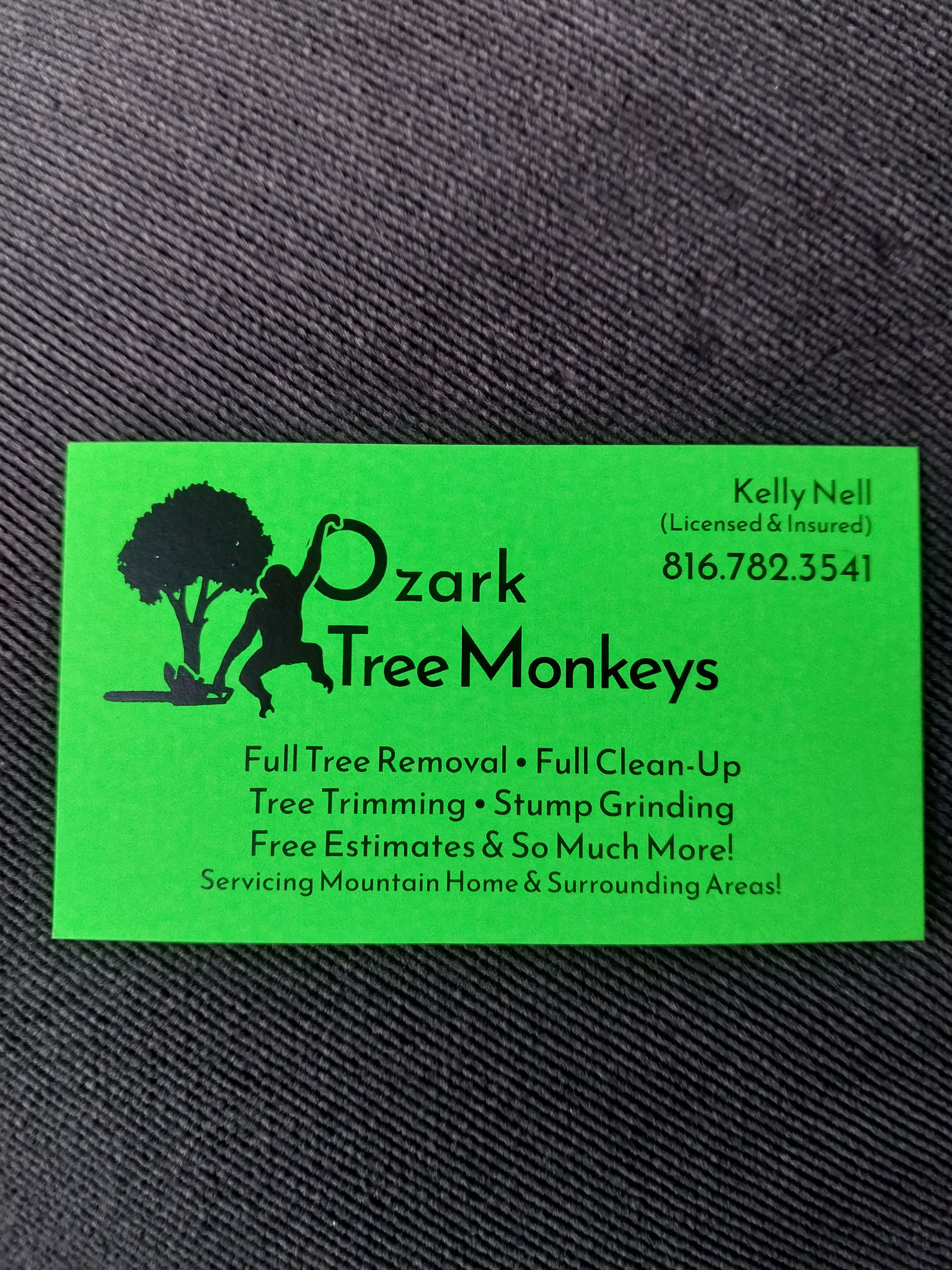 Ozark Tree Monkeys Logo
