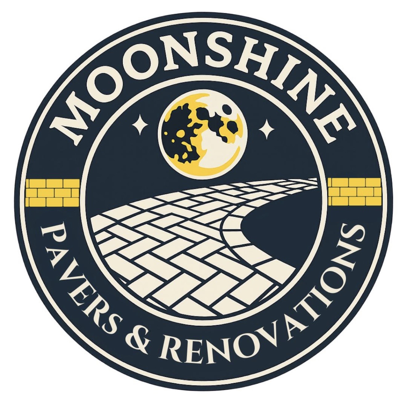 MOONSHINE PAVERS & RENOVATIONS LLC Logo