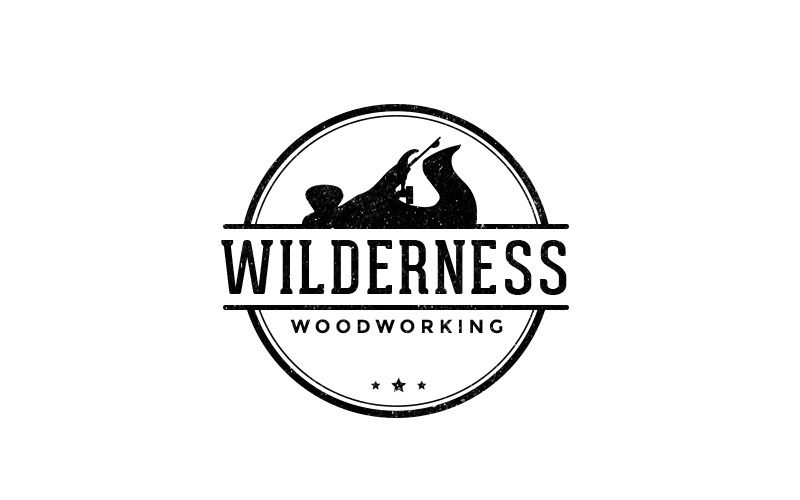 Wilderness Woodworking and Construction Logo