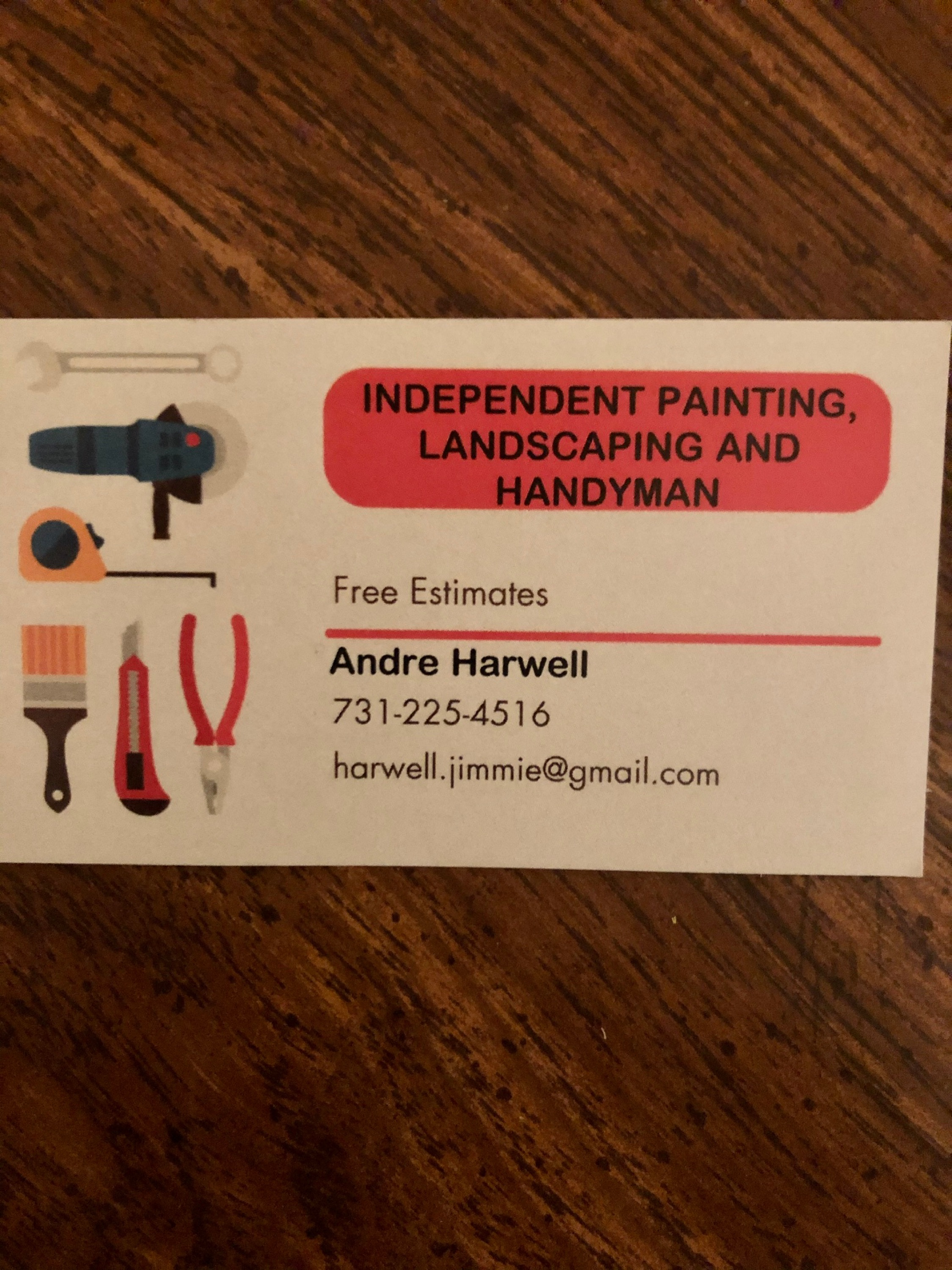 Independent Painting Landscaping and Handyman Logo