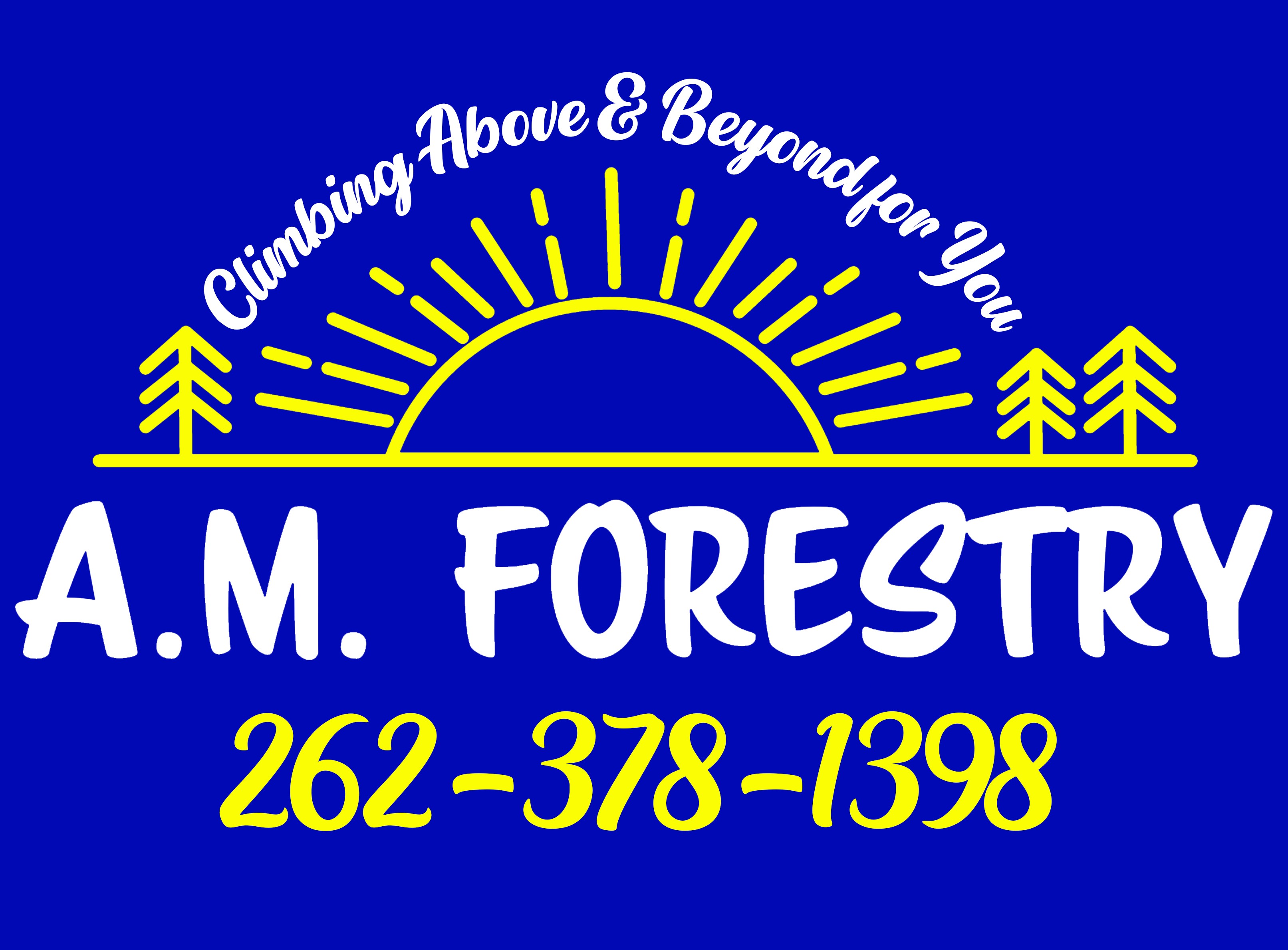 A M Forestry LLC Logo
