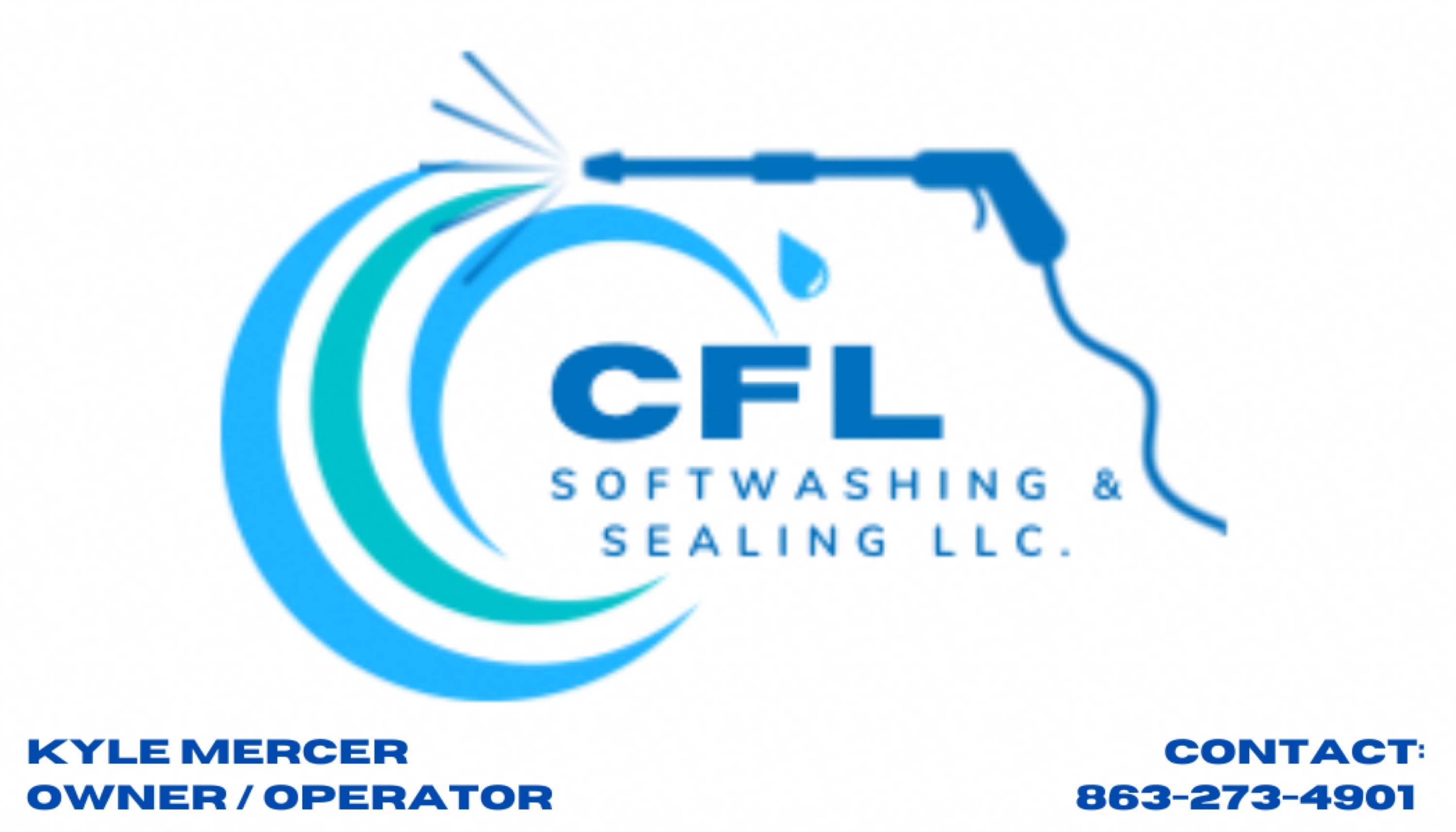CFL Softwashing & Sealing, LLC Logo
