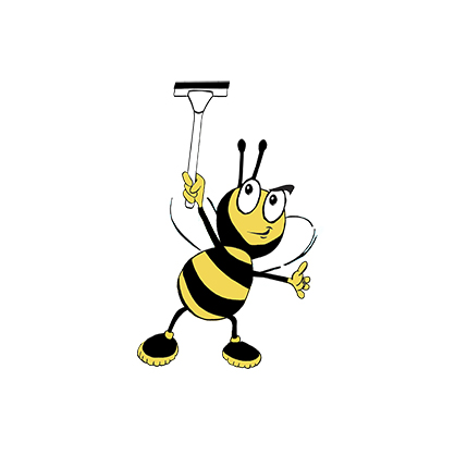 Squeegee Bee Logo