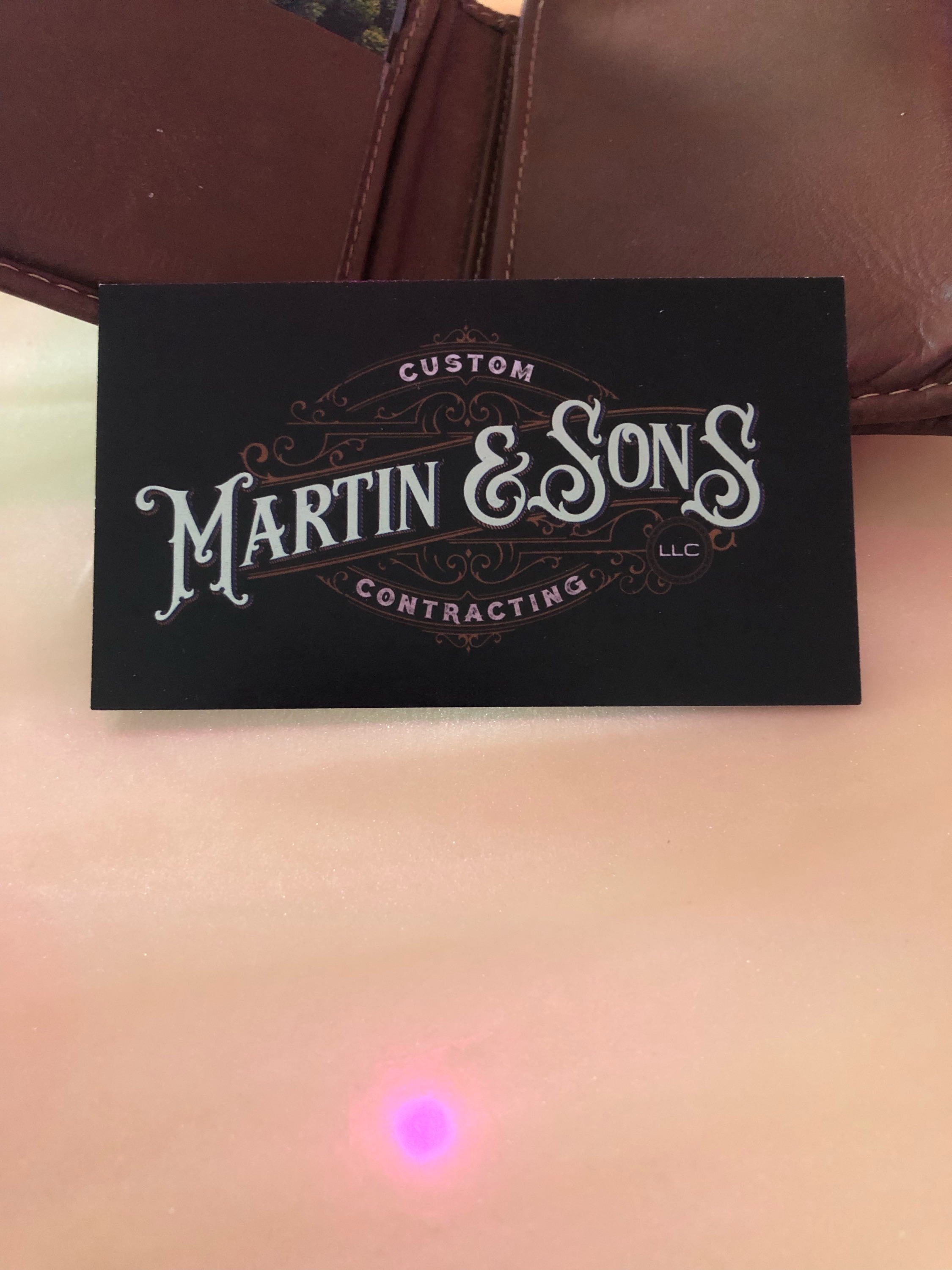 Martin&Sons Custom Contracting LLC Logo
