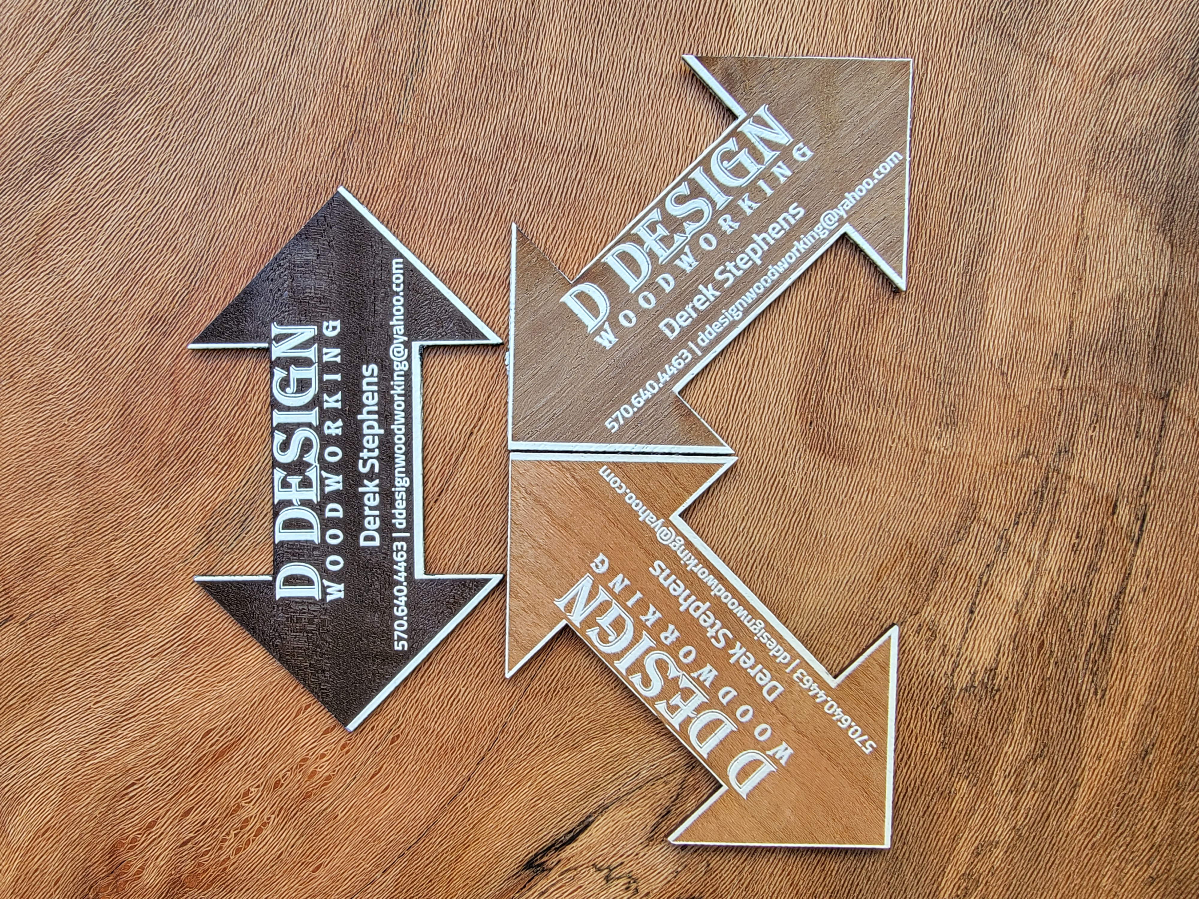 D Design Woodworking Logo