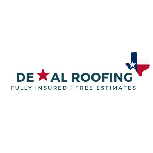 De Al Roofing Logo