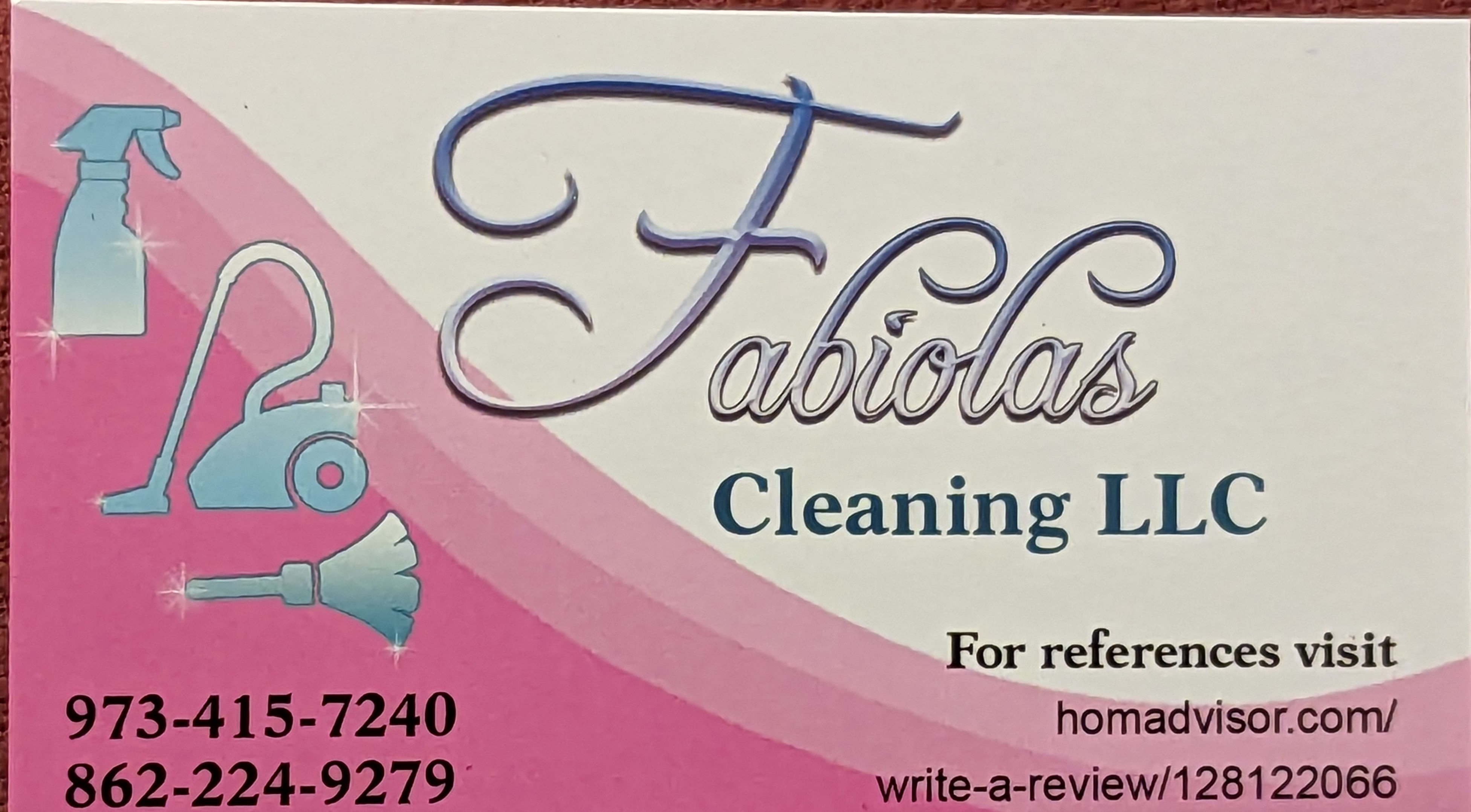 Fabiola Cleaning Logo