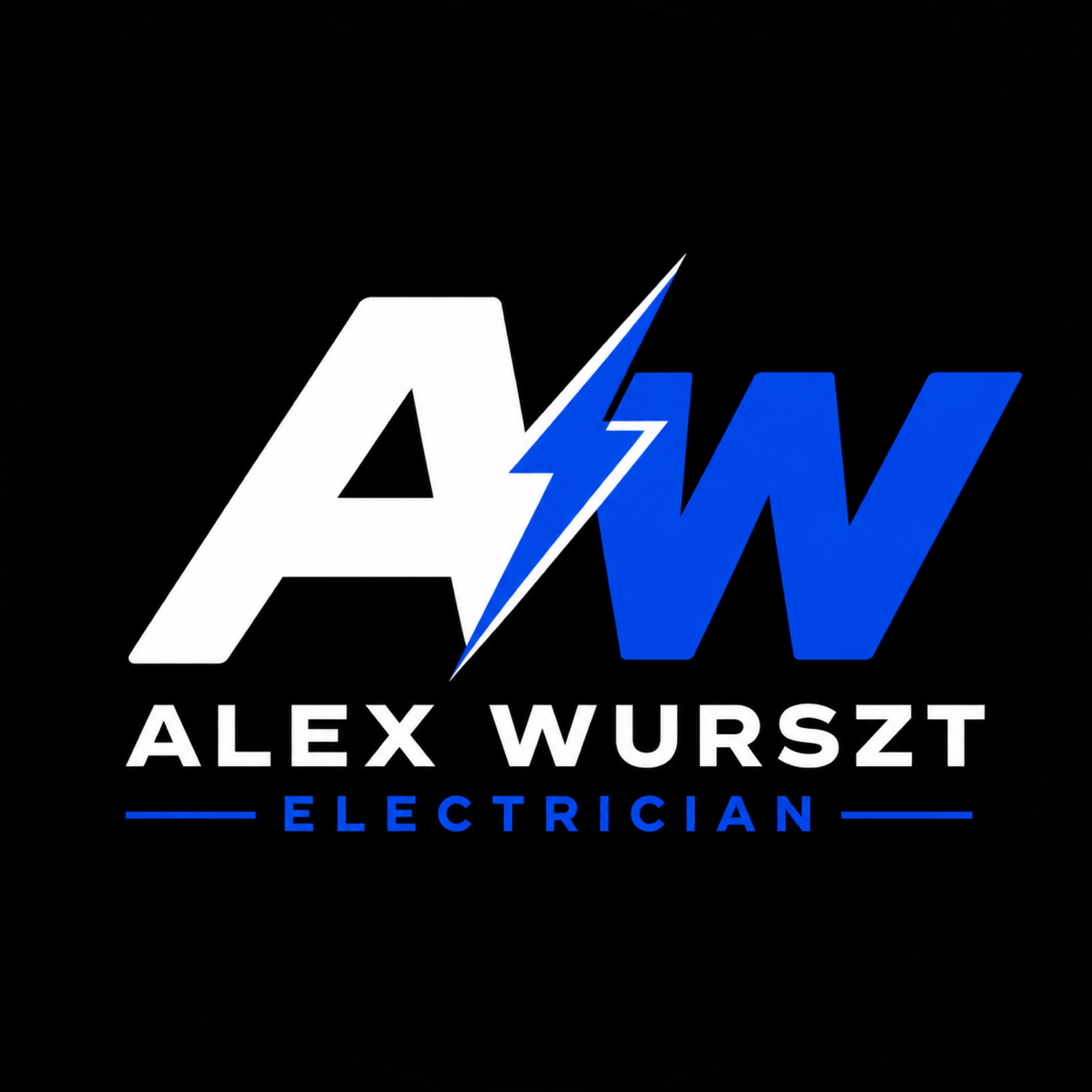 Alex Wurszt Electrician Logo