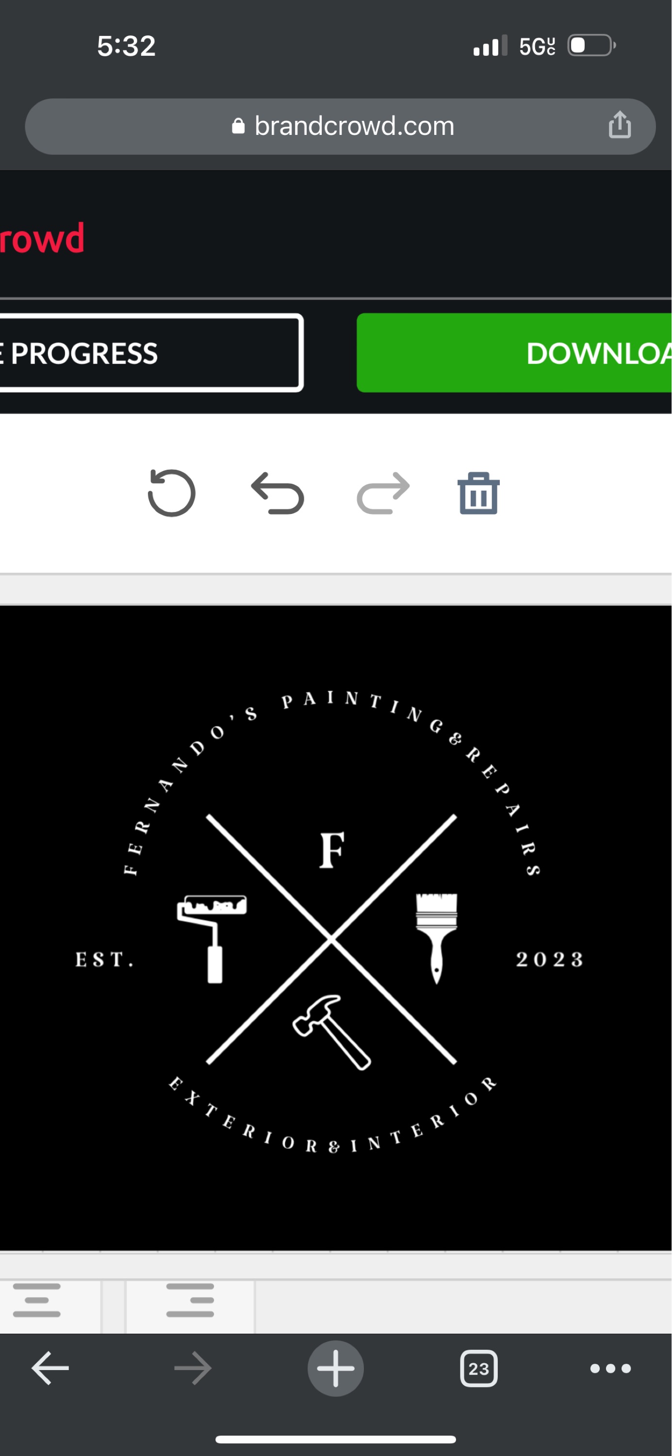 Fernando's Painting & Repair Logo