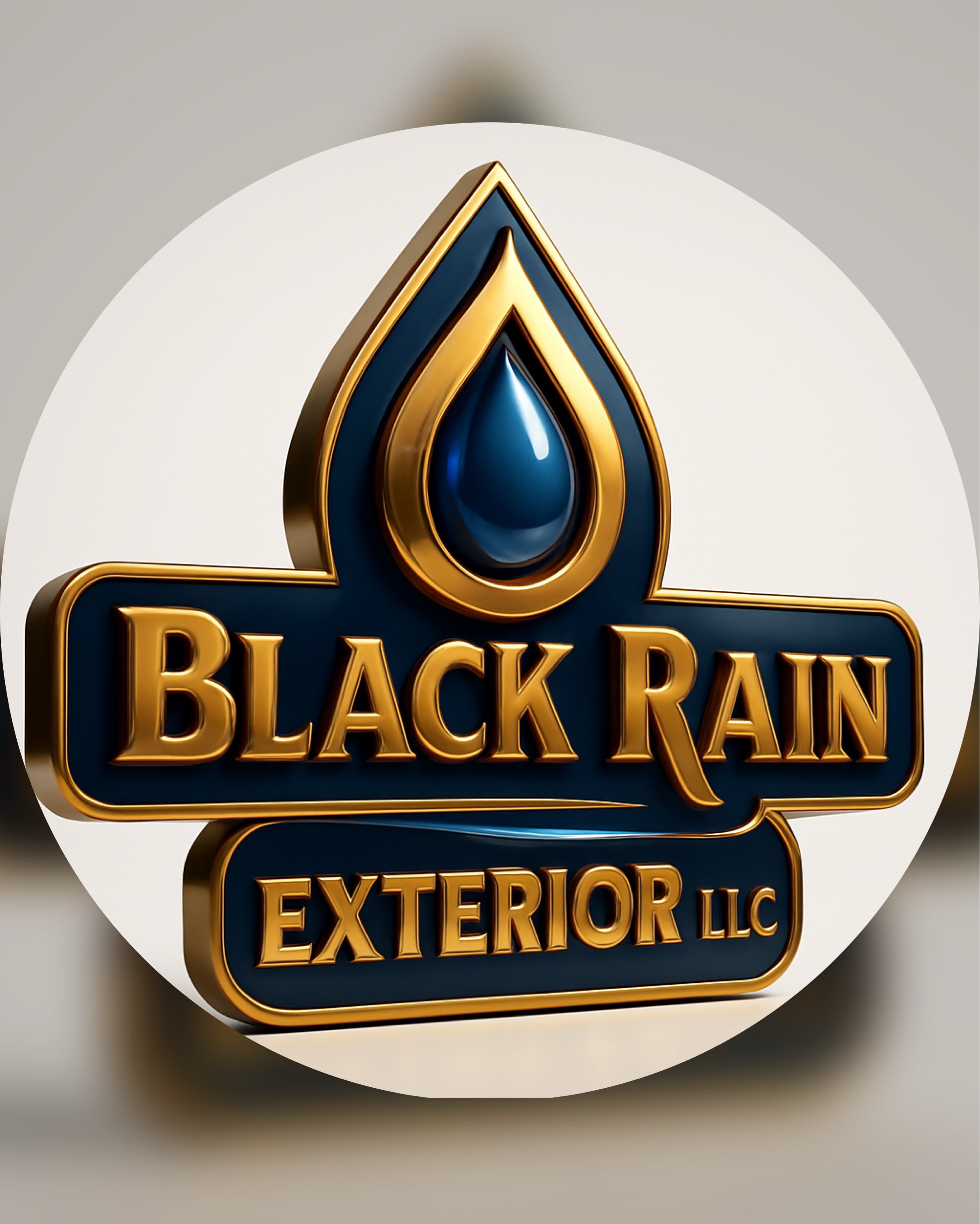 Black Rain Exterior LLC Logo