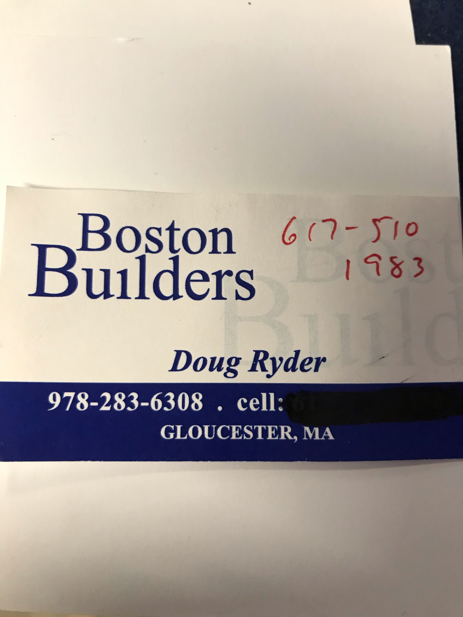 Boston Builders Logo