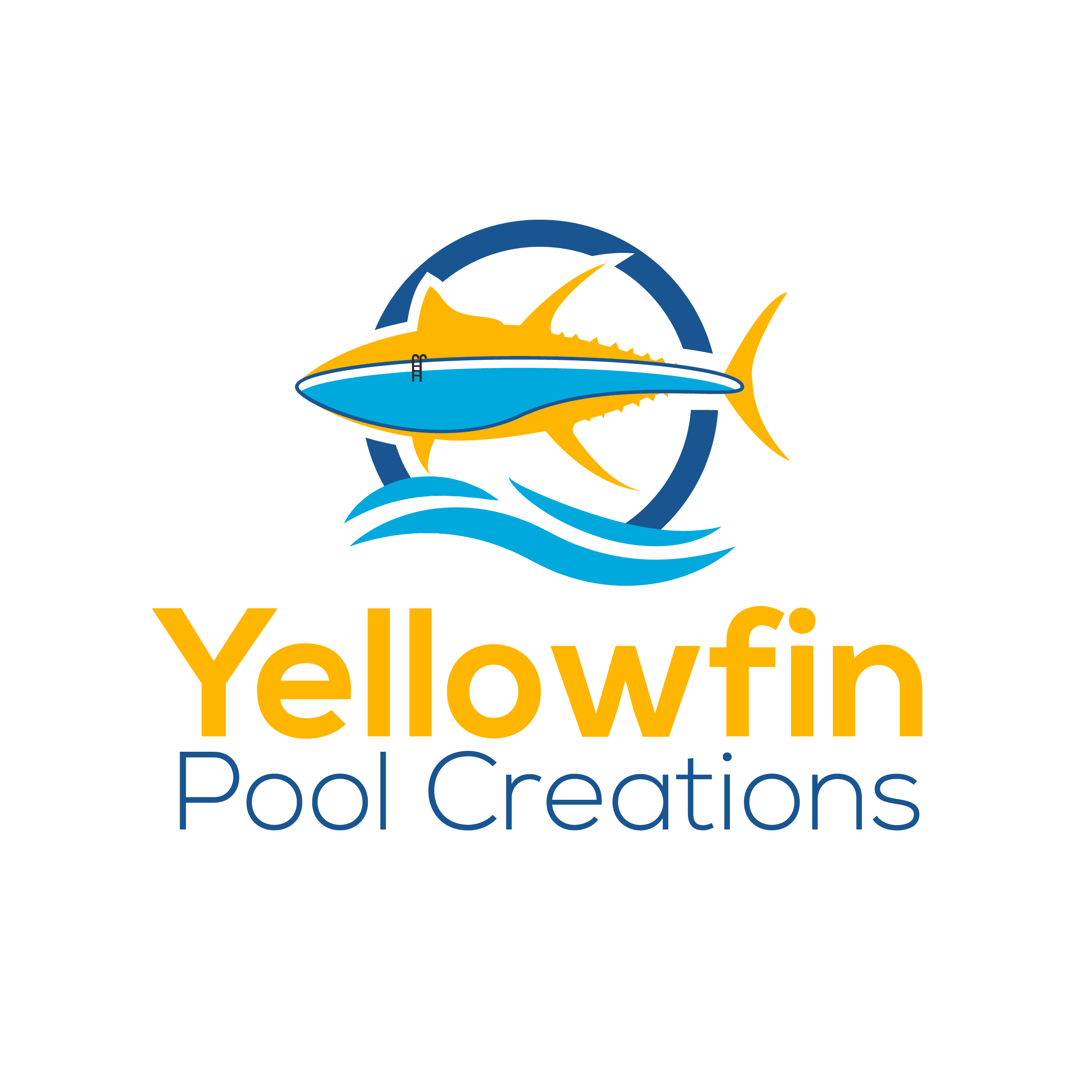 Yellowfin Pool Creations, LLC Logo