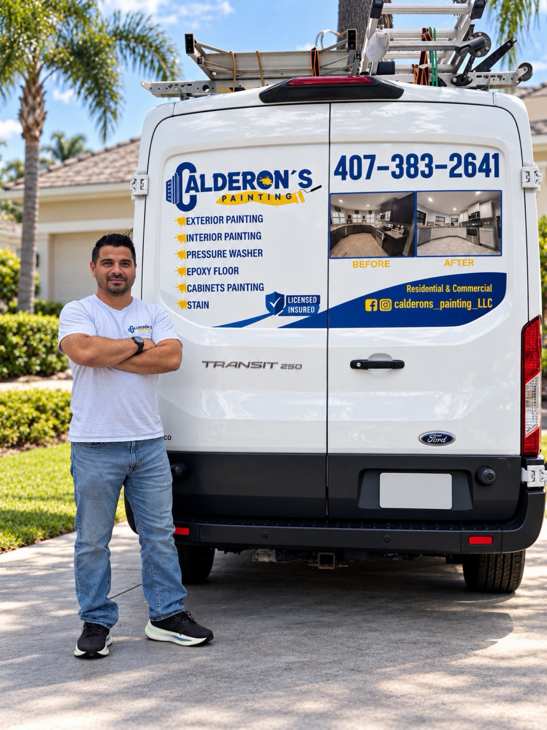 Calderon's Painting, LLC Logo