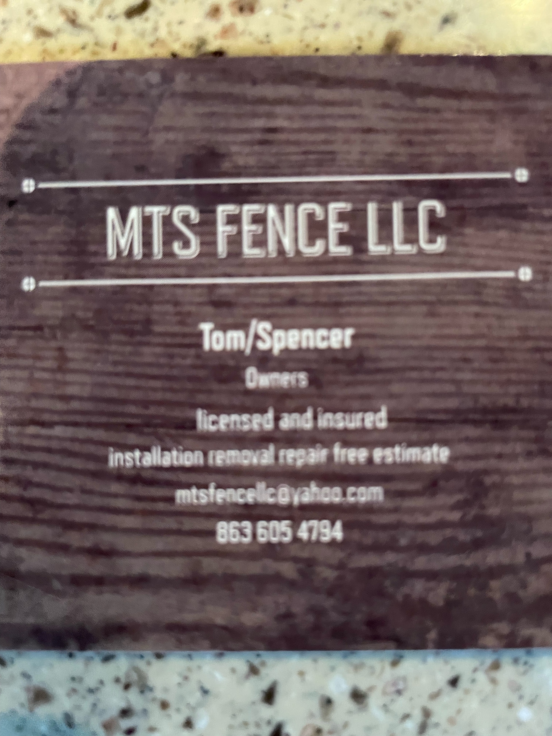 Mts Fence LLC Logo