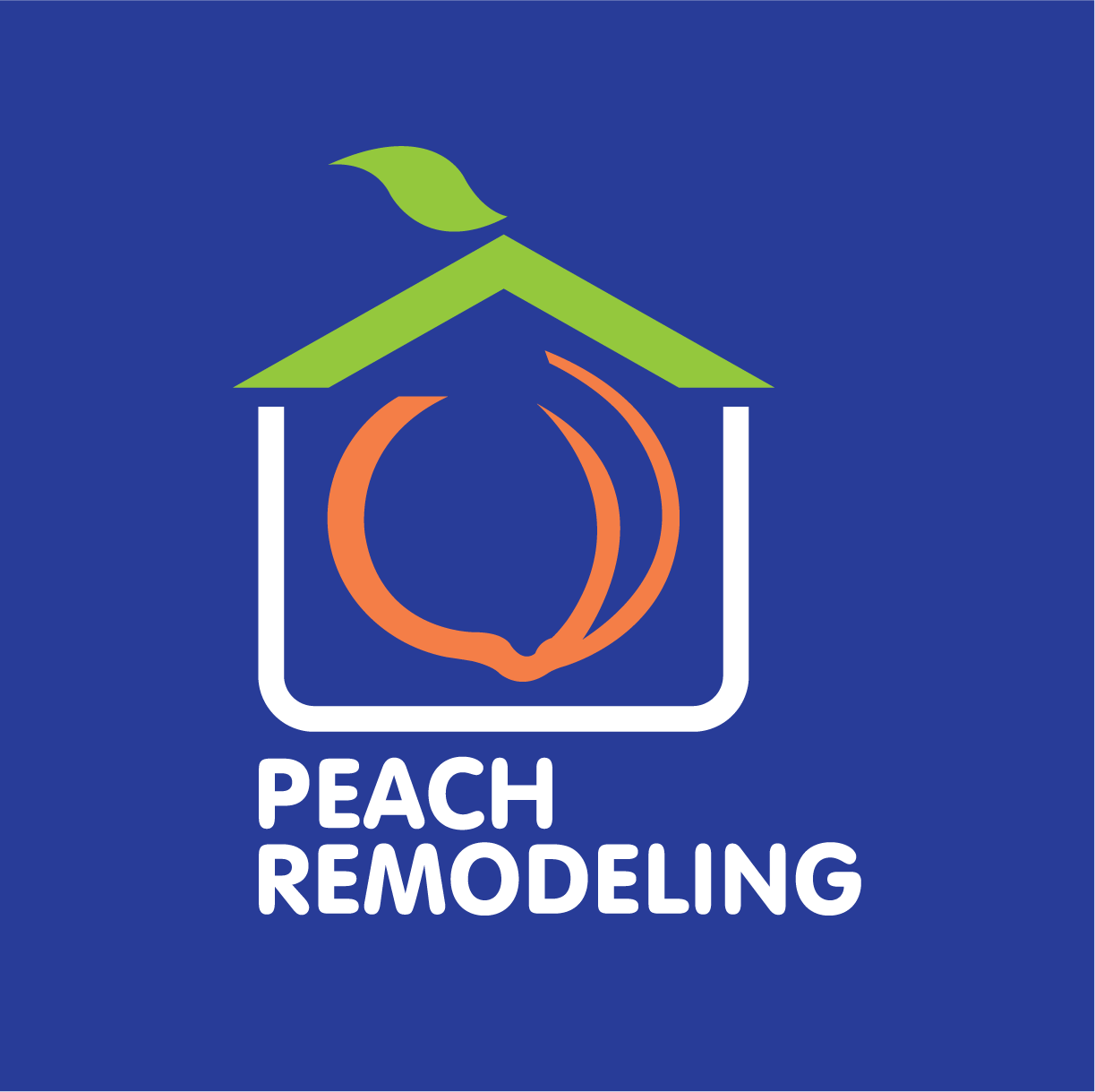 Peach Remodeling Logo