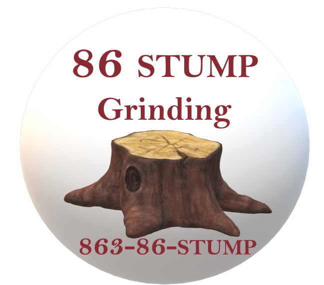 86 Stump Grinding Logo