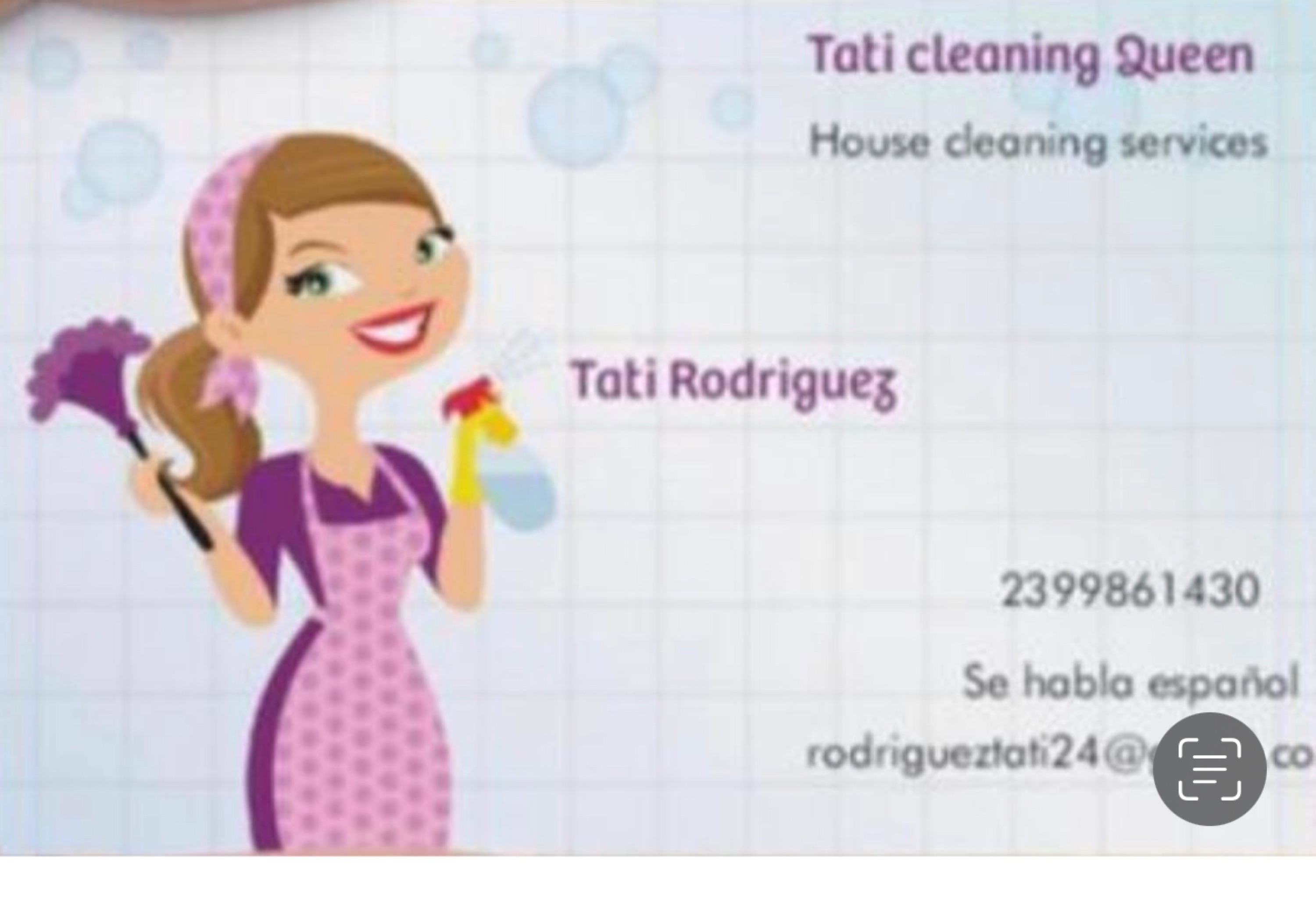 Tati Cleaning Queen Logo