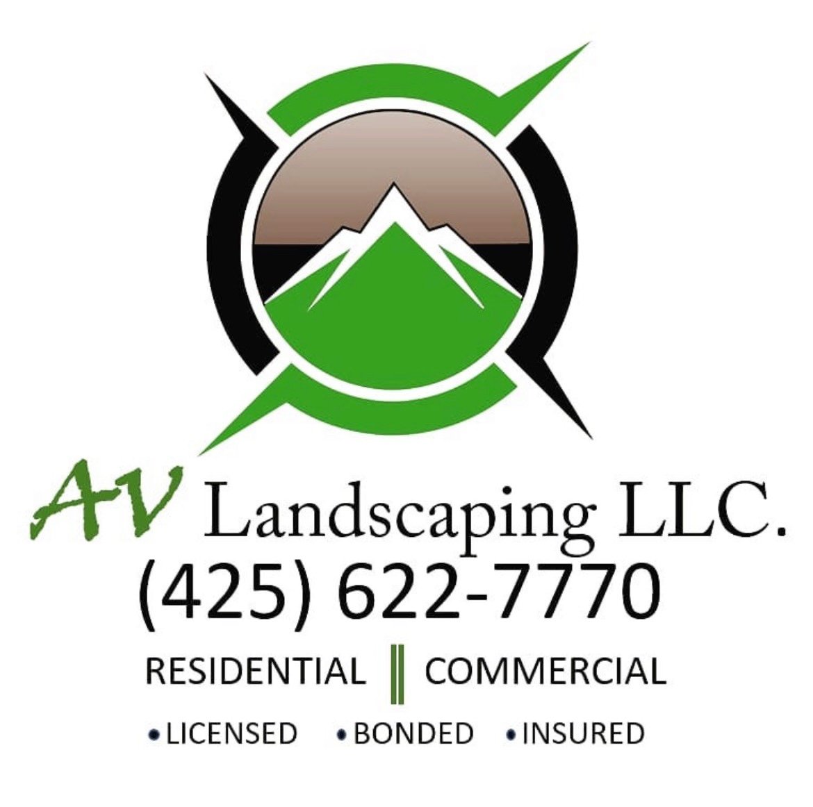AV Landscaping Logo
