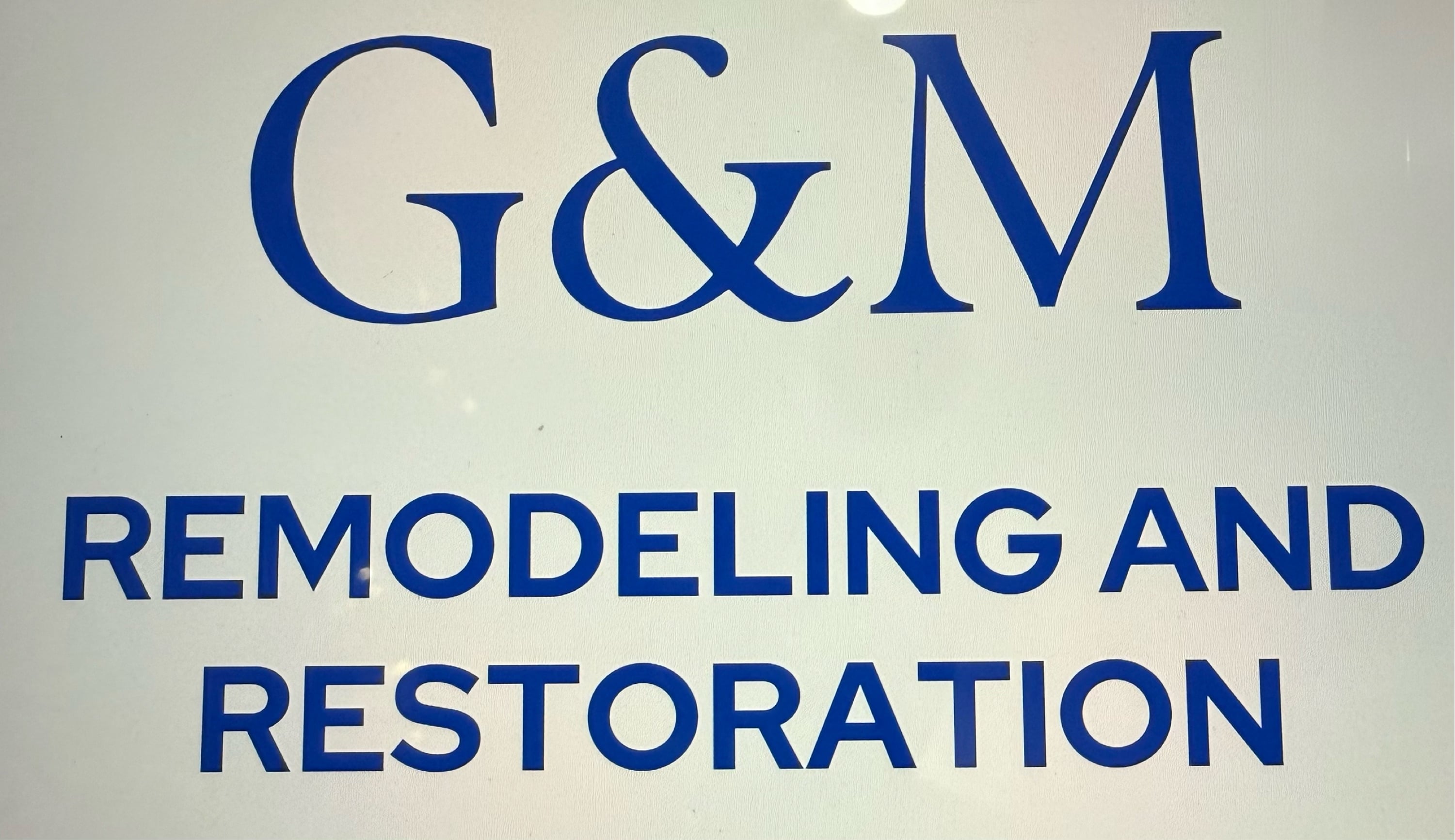 G&M - REMODELING & RESTORATION SERVICES LLC Logo