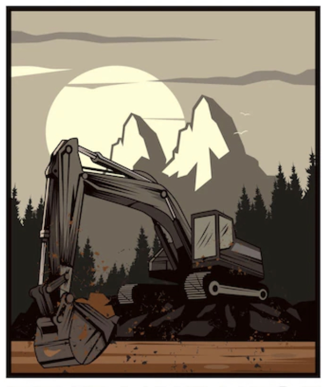 Mt Storm Excavating Logo