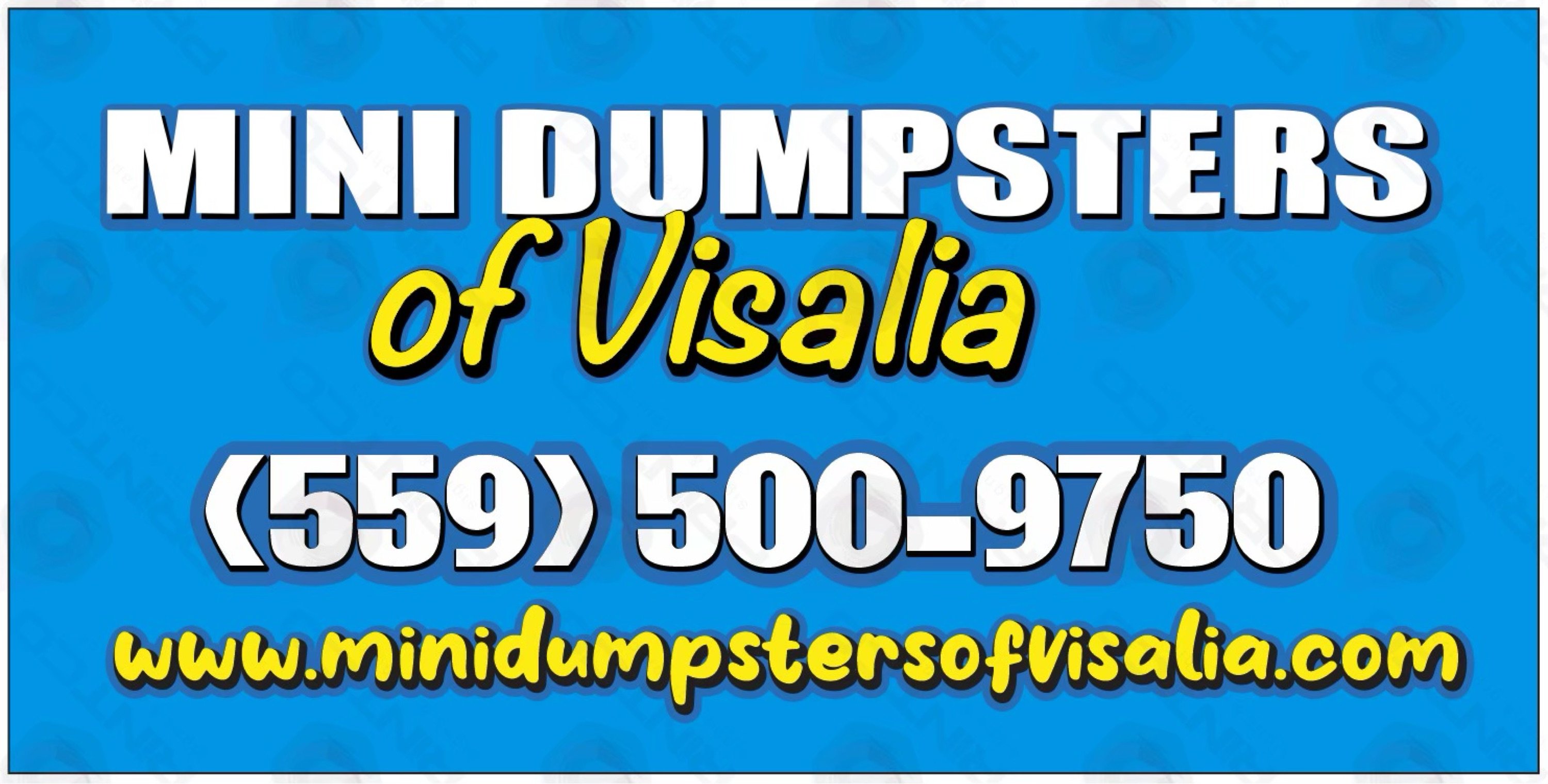 Mini Dumpsters of Visalia Logo