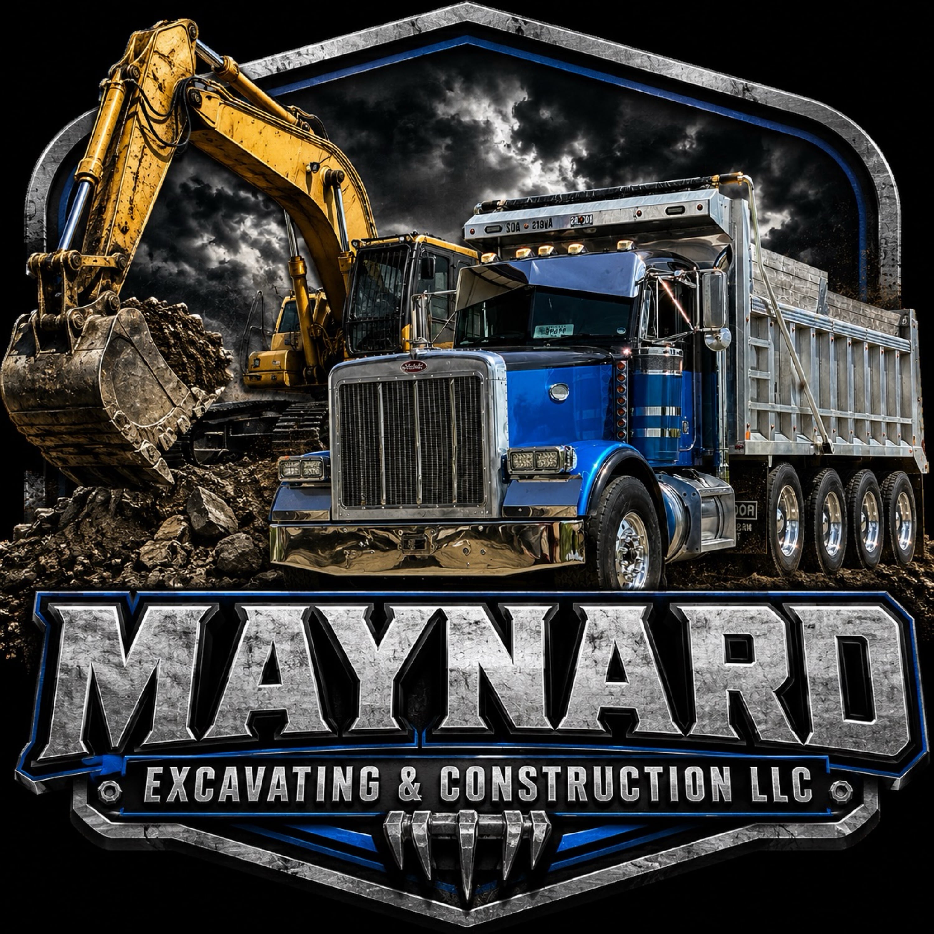 Maynard Excavating & Construction Logo