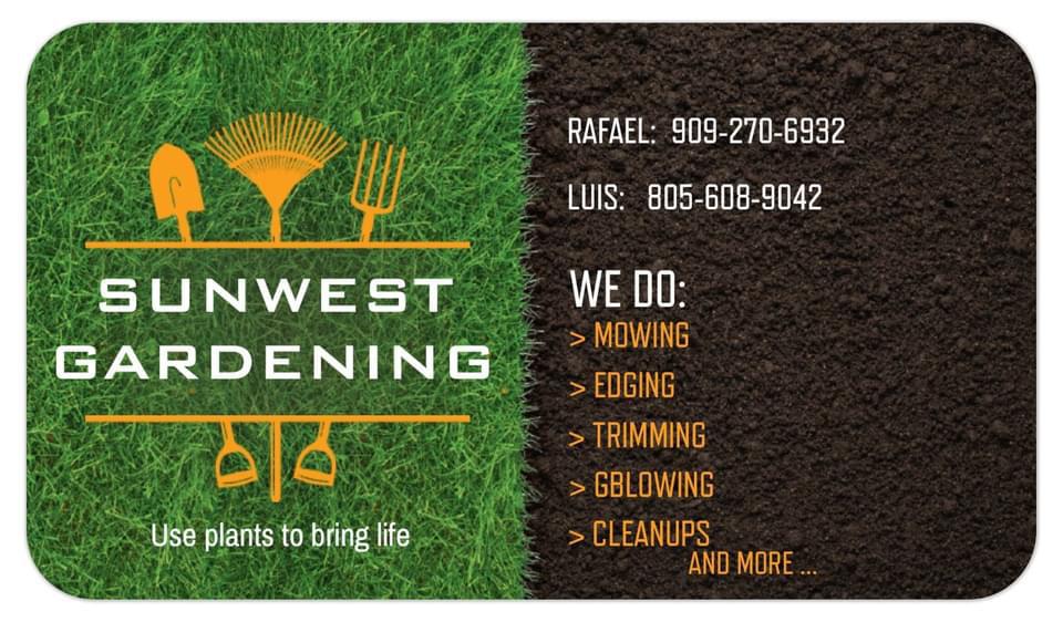 Sunwest Gardening Logo