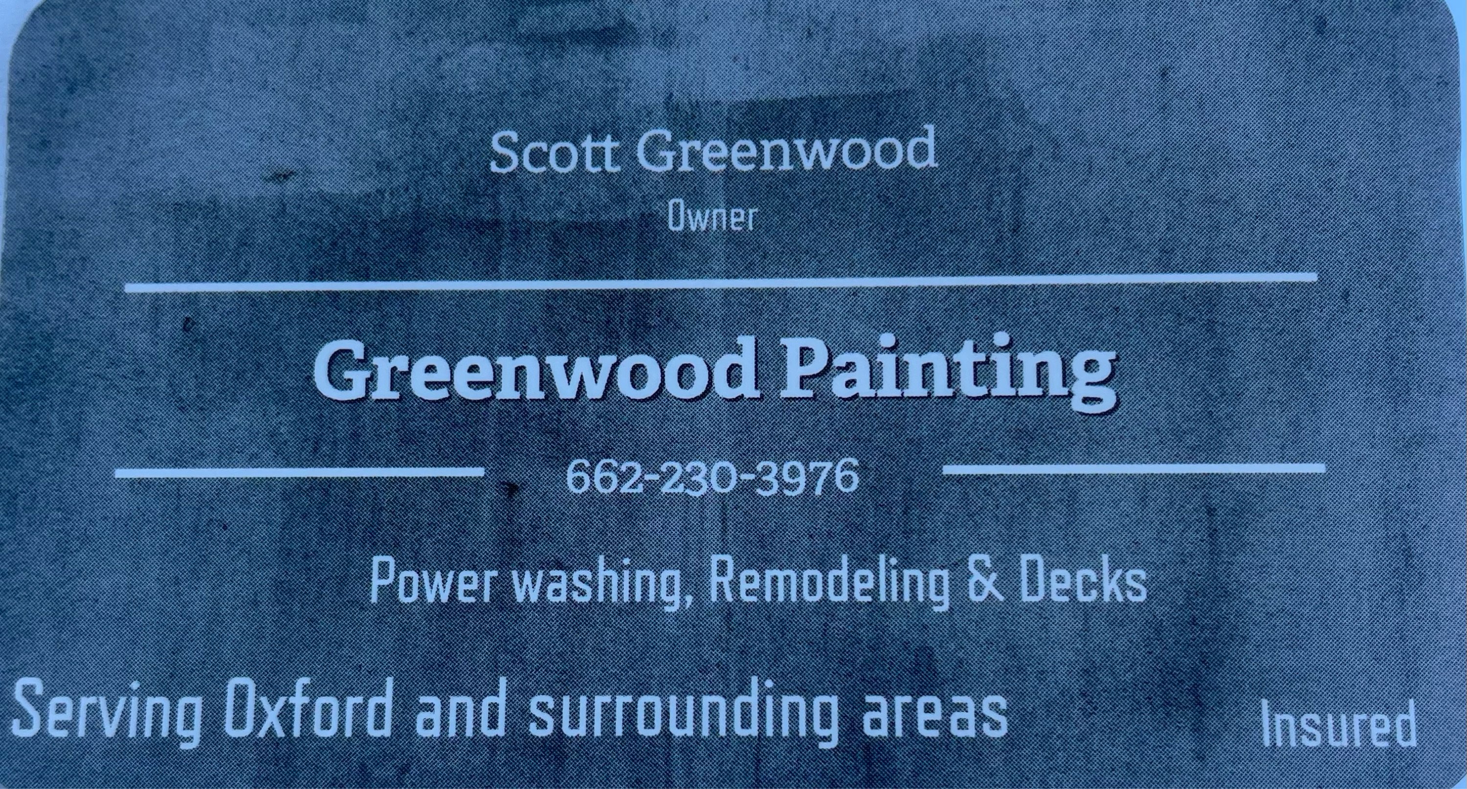 Greenwood Painting & Construction Logo