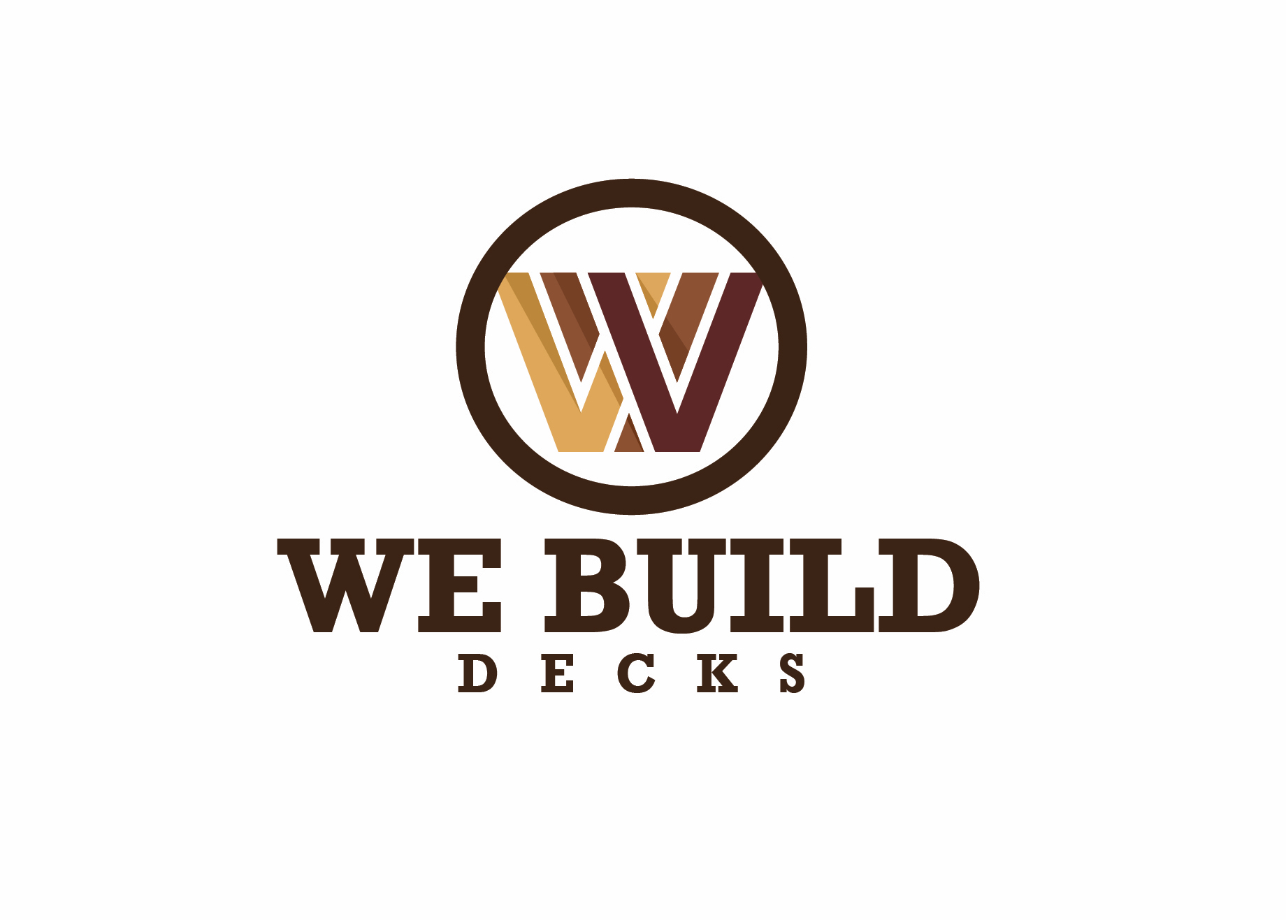 We Build Decks LLC Logo