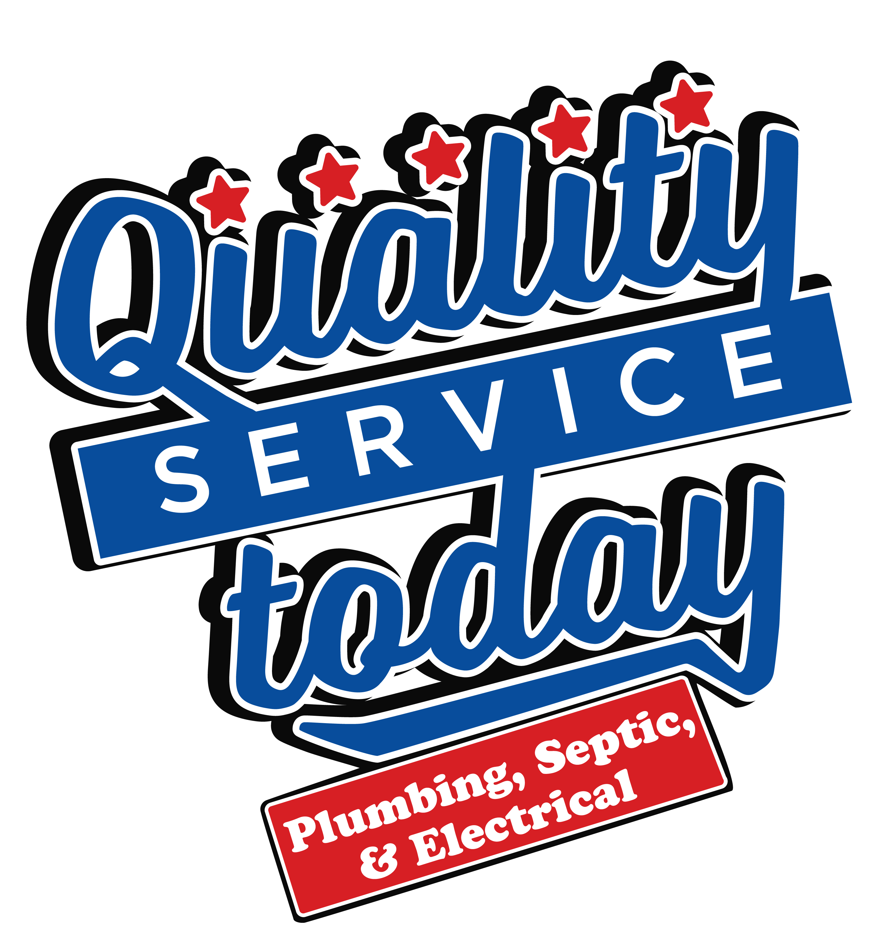 Quality Service Today Plumbing & Septic Logo