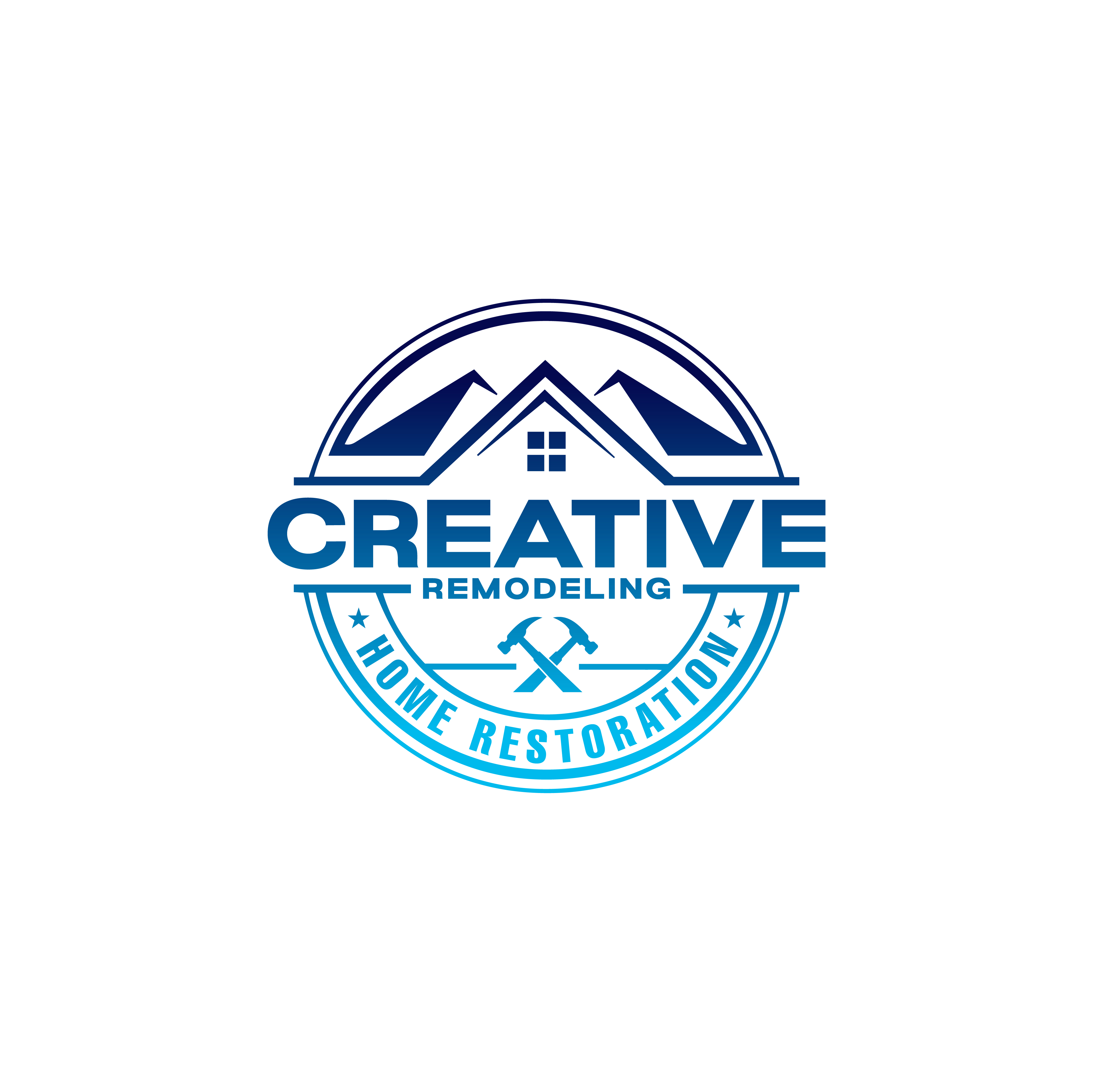 Creative Remodeling and Home Restoration Logo
