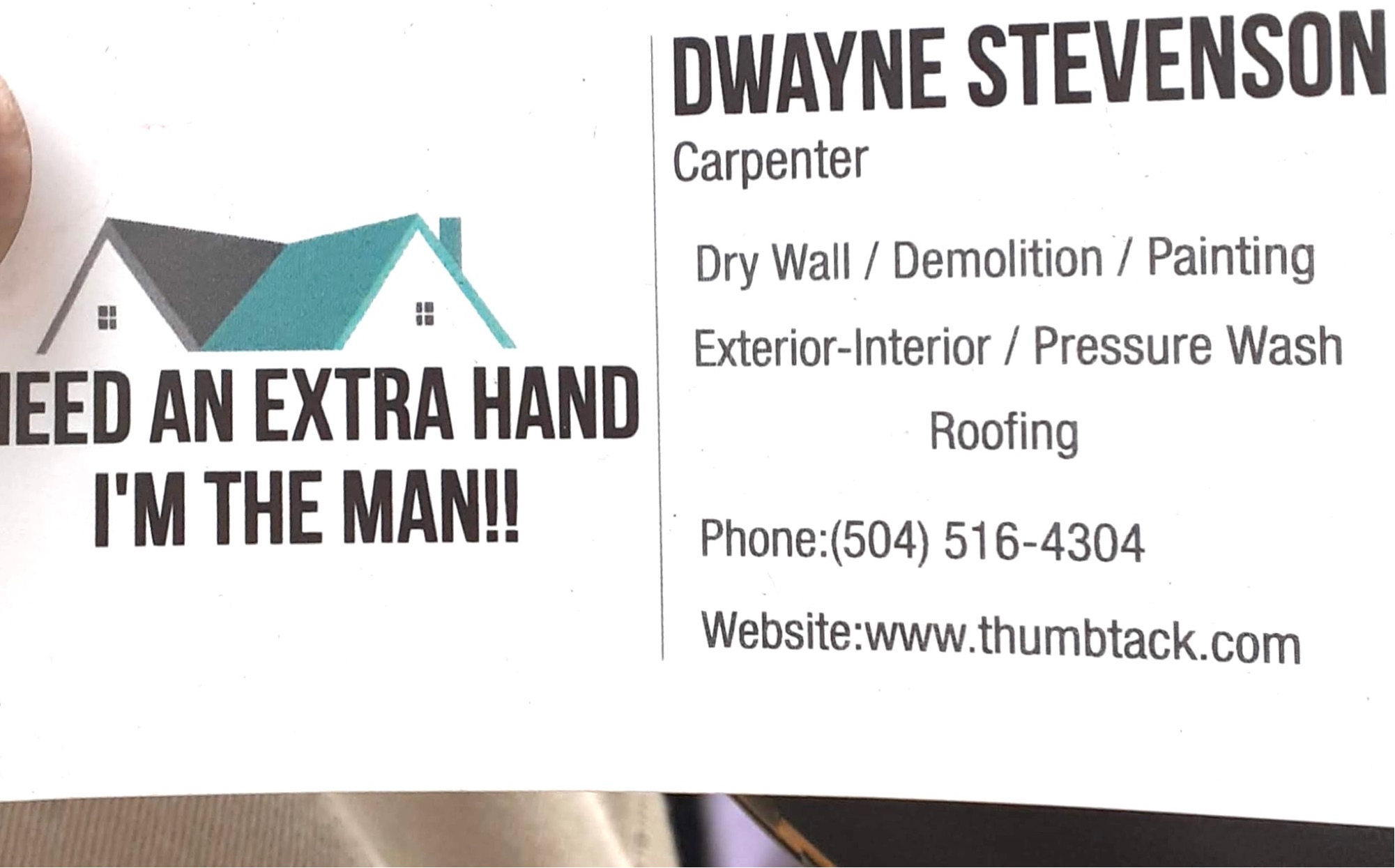 Stevenson Carpentry LLC Logo